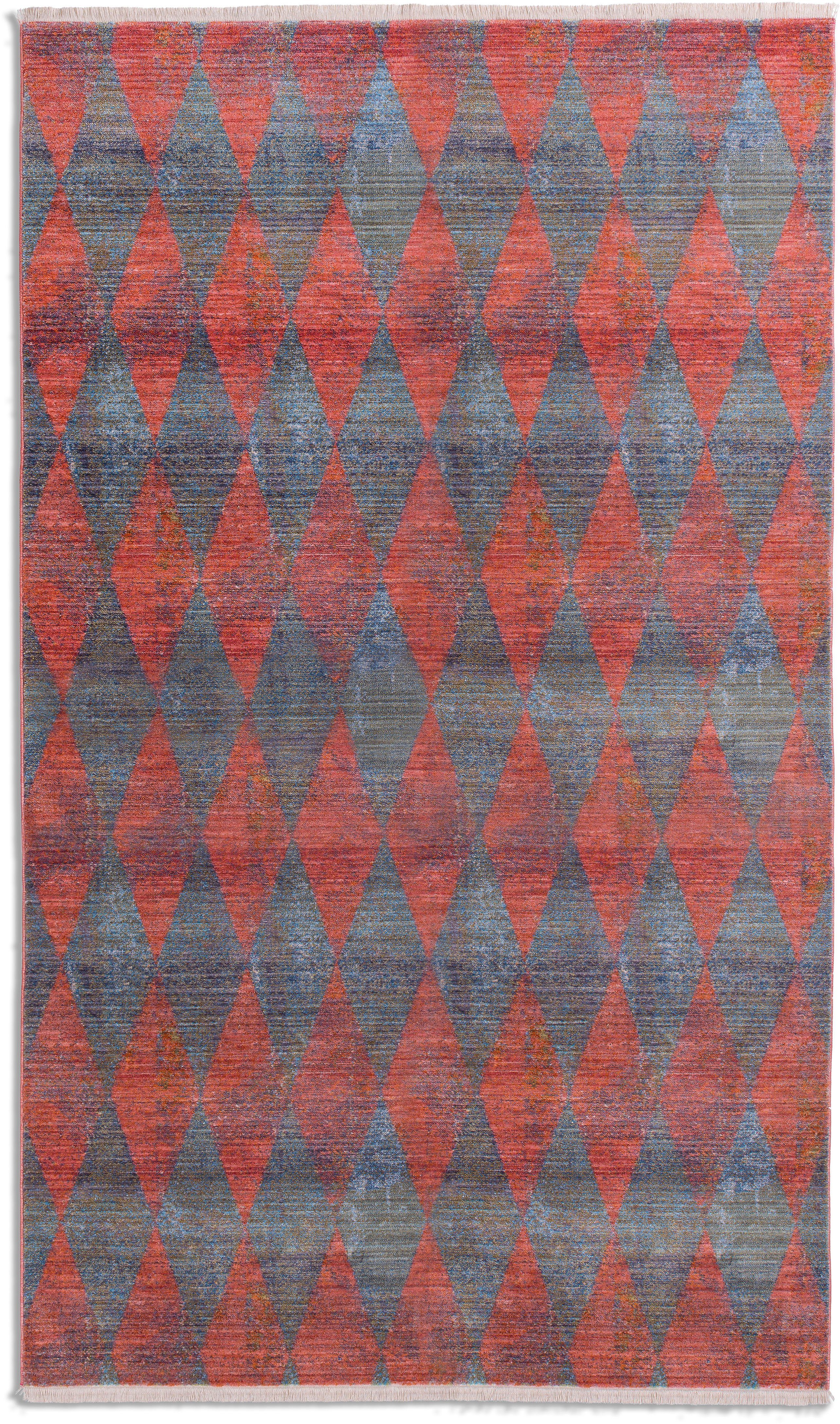 Teppich Mystik 213, SCHÖNER WOHNEN-Kollektion, rechteckig, Höhe: 7 mm, Vintage  Look, Wohnzimmer | Kurzflor-Teppiche