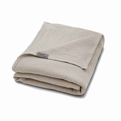 Wohndecke Musselin-Sommerdecke "Josephin", hutch&putch, die perfekte leichte Decke für den Sommer, aus 100% Bio-Baumwolle