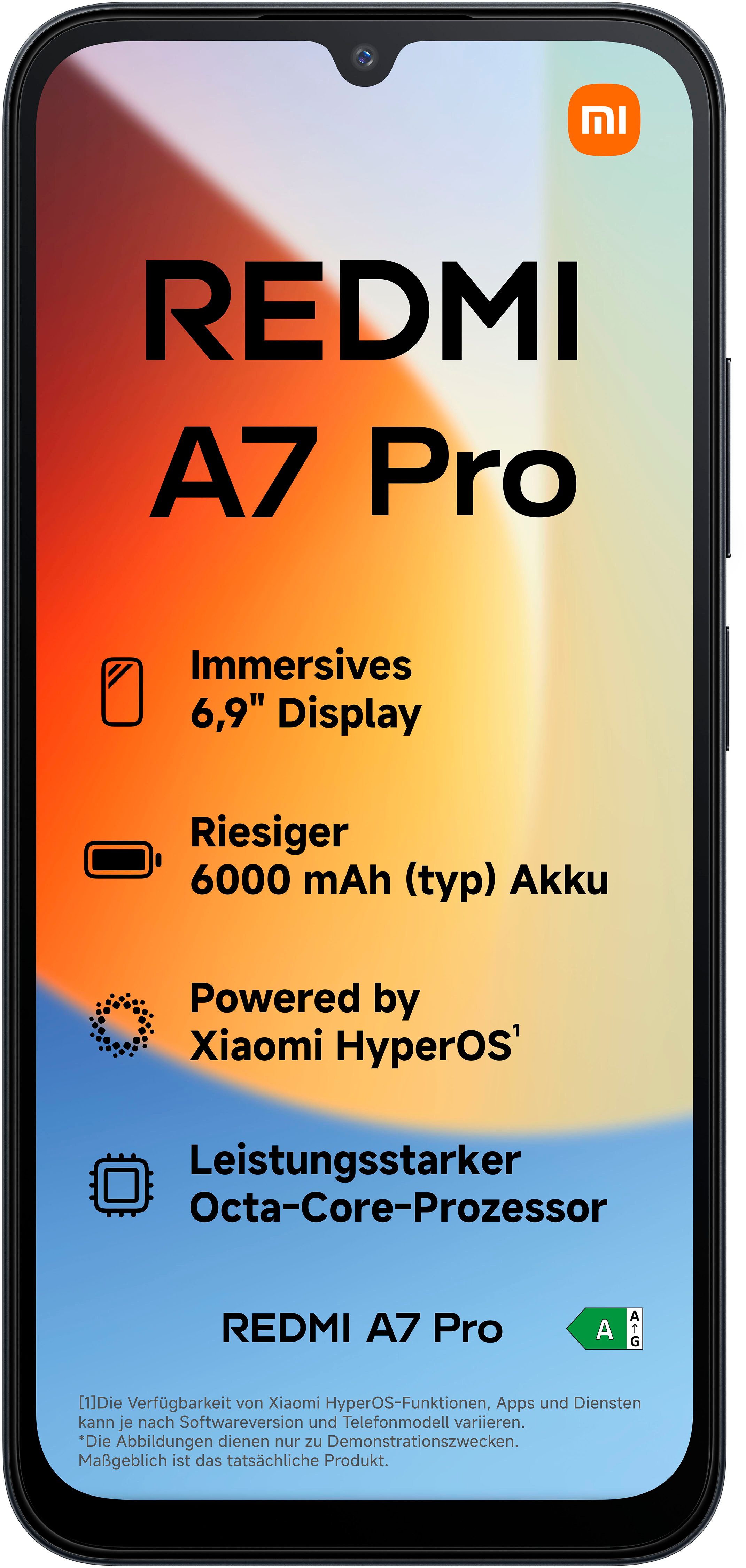 Xiaomi REDMI A7 Pro 4G 4+128GB Smartphone (17,53 cm/6,9 Zoll, 128 GB Speicherplatz, 13 MP Kamera)