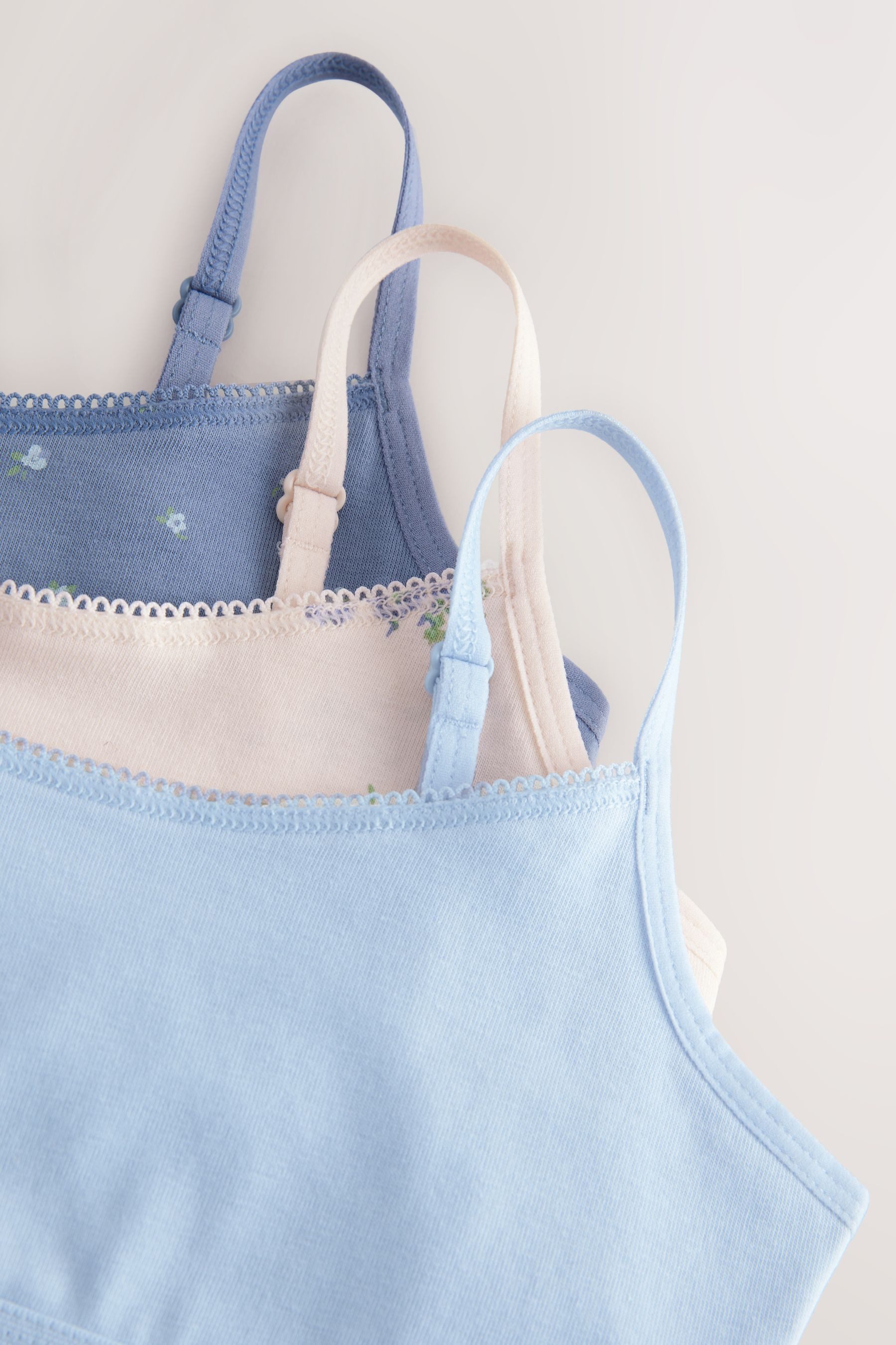Next Crop-Top Kurz-Tops, 3er-Pack (3-tlg)