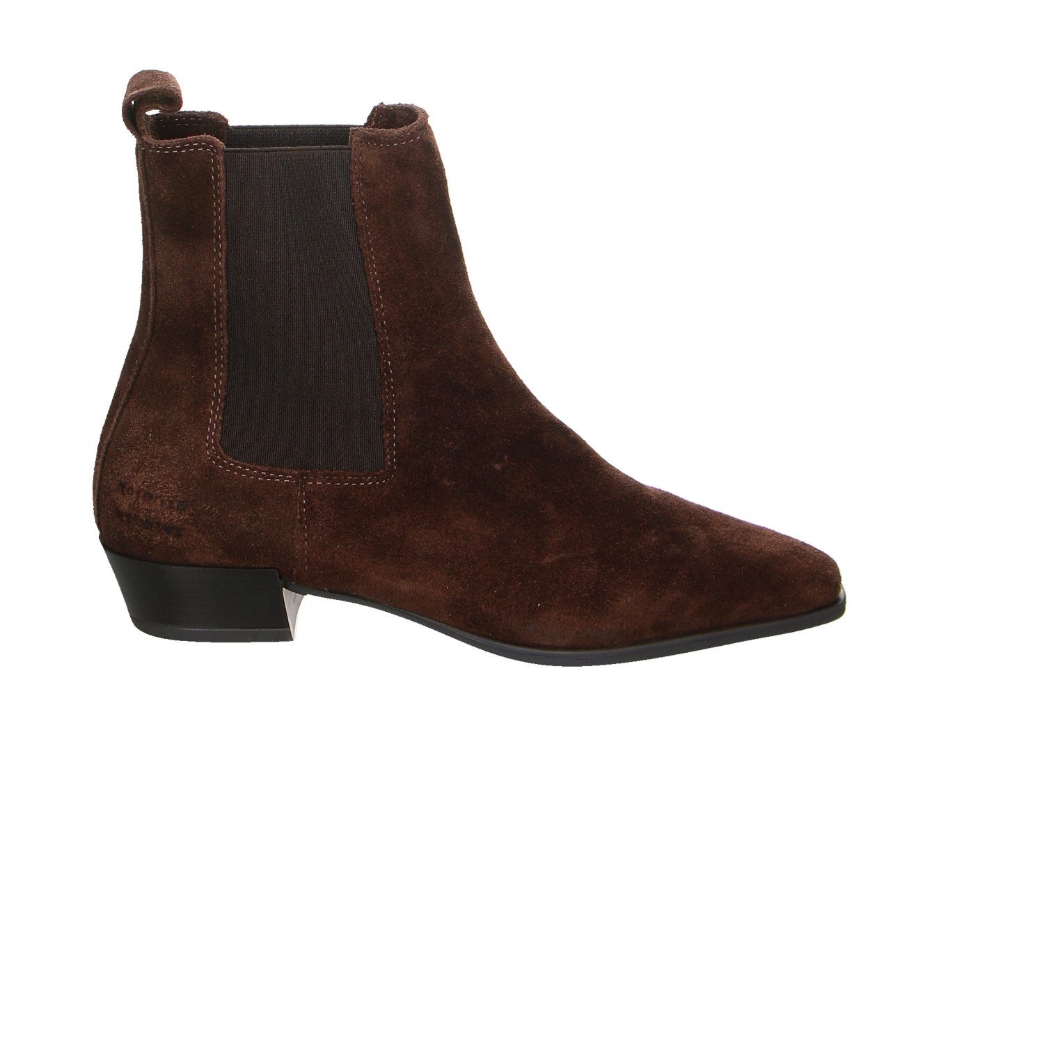 Copenhagen Studios Copenhagen Velour Westernstiefel braun Stiefelette