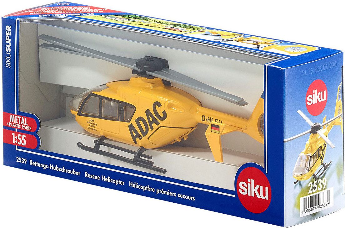 Siku Spielzeug-Hubschrauber SIKU Super, Rettungs-Hubschrauber (2539), Made in Europe