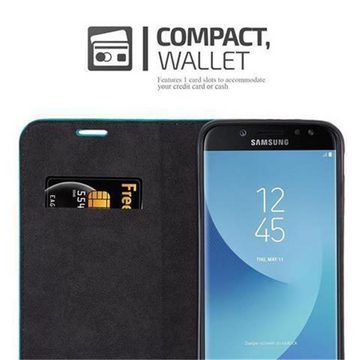 Cadorabo Handyhülle Samsung Galaxy J7 2017 Samsung Galaxy J7 2017, Klappbare Handy Schutzhülle - Hülle - mit Standfunktion und Kartenfach