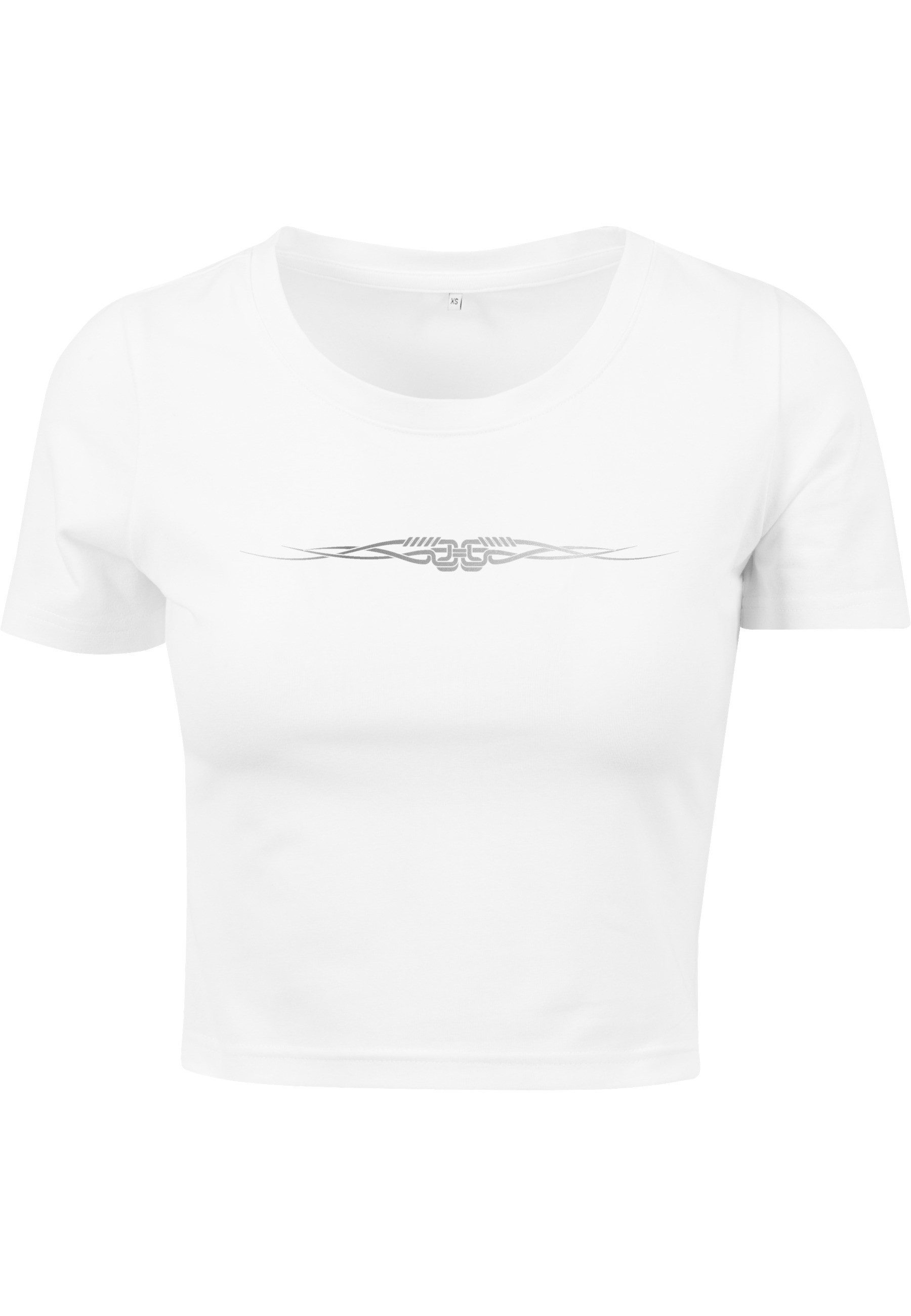T-Shirt MisterTee Damen Ladies Tribal Cropped Tee