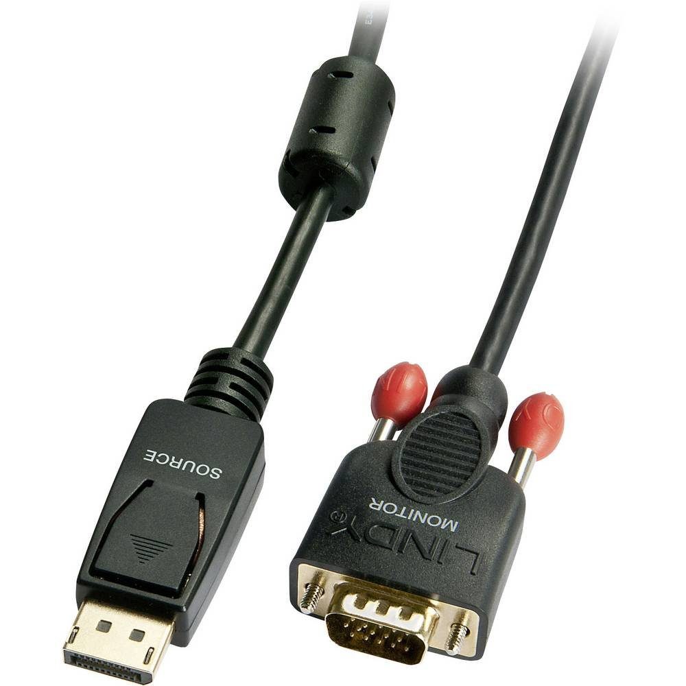 Lindy DisplayPort/VGA, 2m HDMI-Kabel, (2.00 cm)