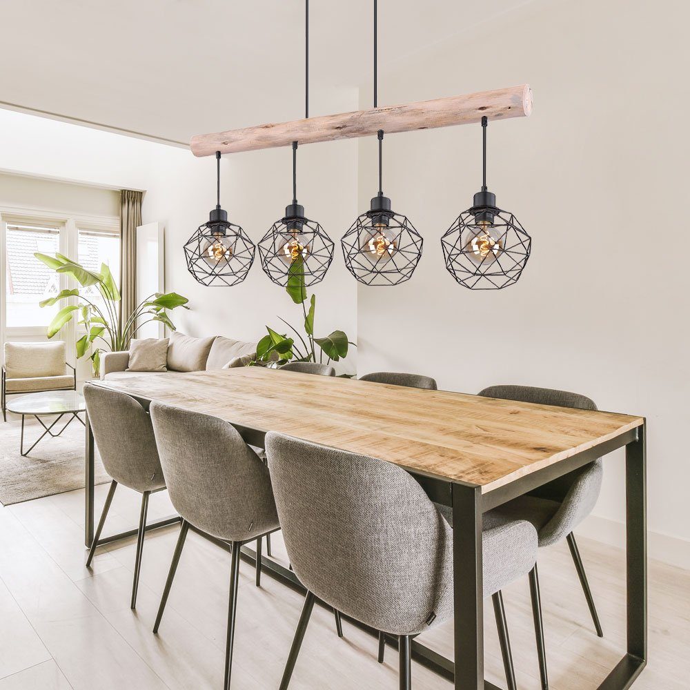 GLOBO LIGHTING Hängeleuchte, Leuchtmittel nicht inklusive, Pendelleuchte Hängeleuchte Deckenleuchte Esszimmerleuchte