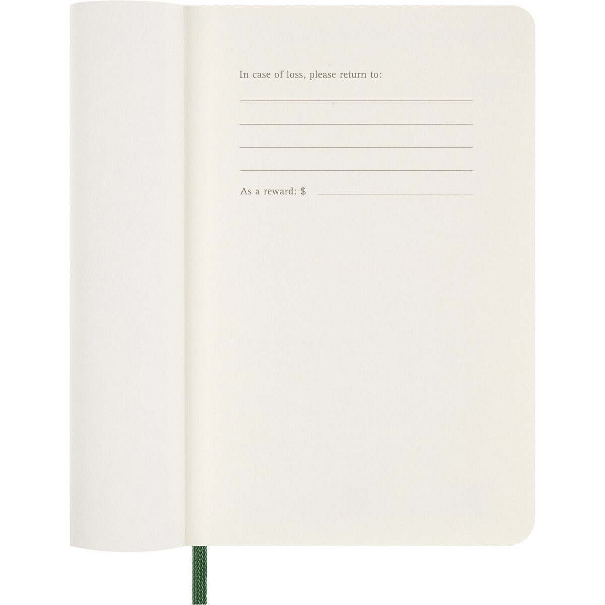 MOLESKINE Buchkalender Wochenkalender 12 Monate Pocket A6 1 Woche/Seiten horizontal weicher E