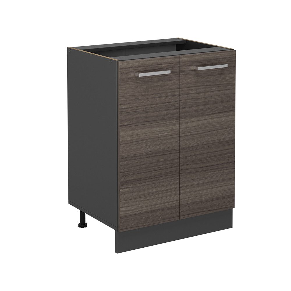 Vicco Unterschrank R-Line, Edelgrau/Anthrazit, 60 cm günstig online kaufen
