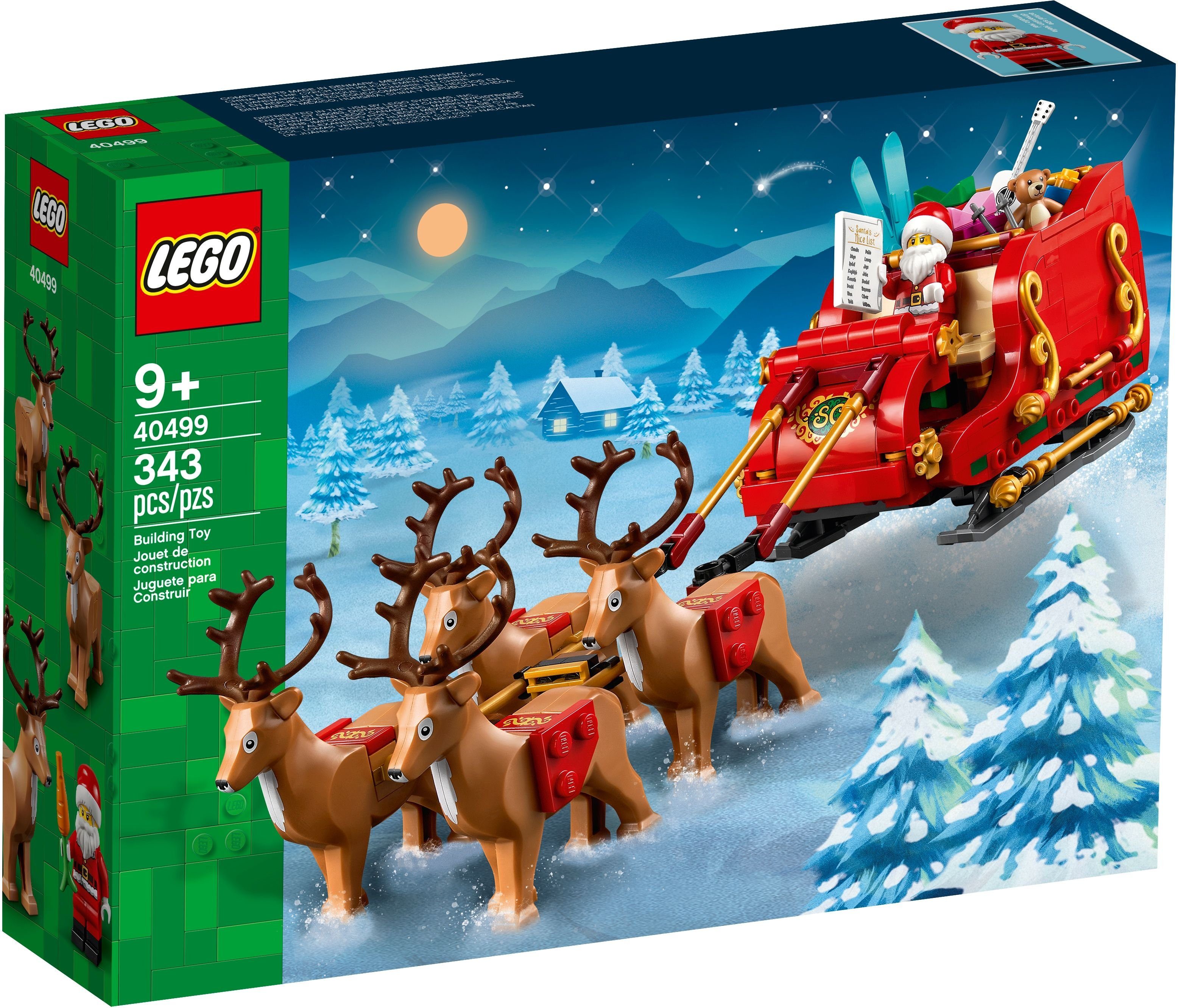LEGO® LEGO® 40499 Schlitten des Weihnachtsmanns Konstruktionsspielsteine günstig online kaufen