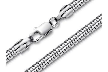 Silberkettenstore Silberarmband Schlangenkette Armband 5mm - 925 Silber, Länge wählbar von 16-25cm