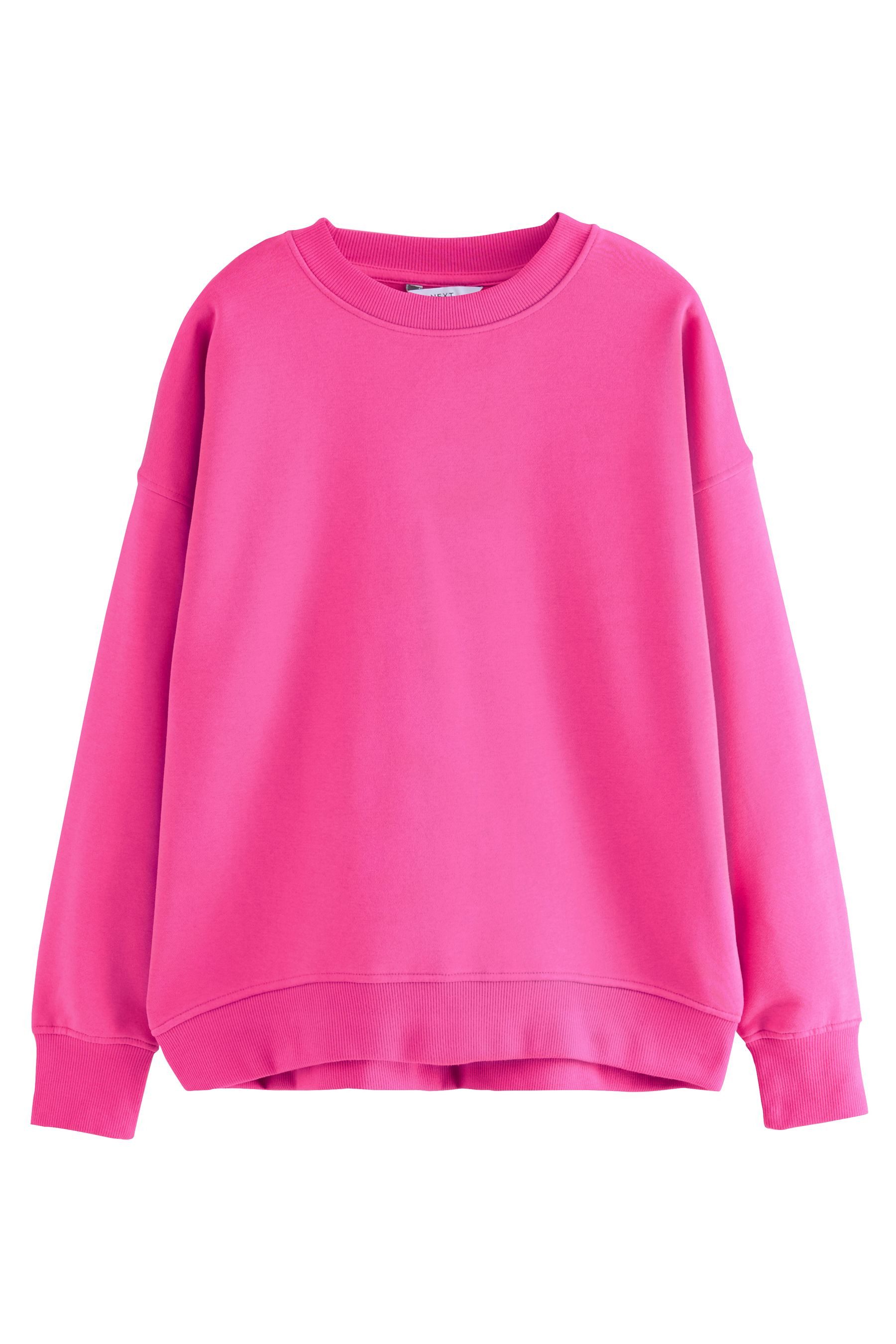 Next Sweater Gepeachtes Essentials Sweatshirts mit günstig online kaufen