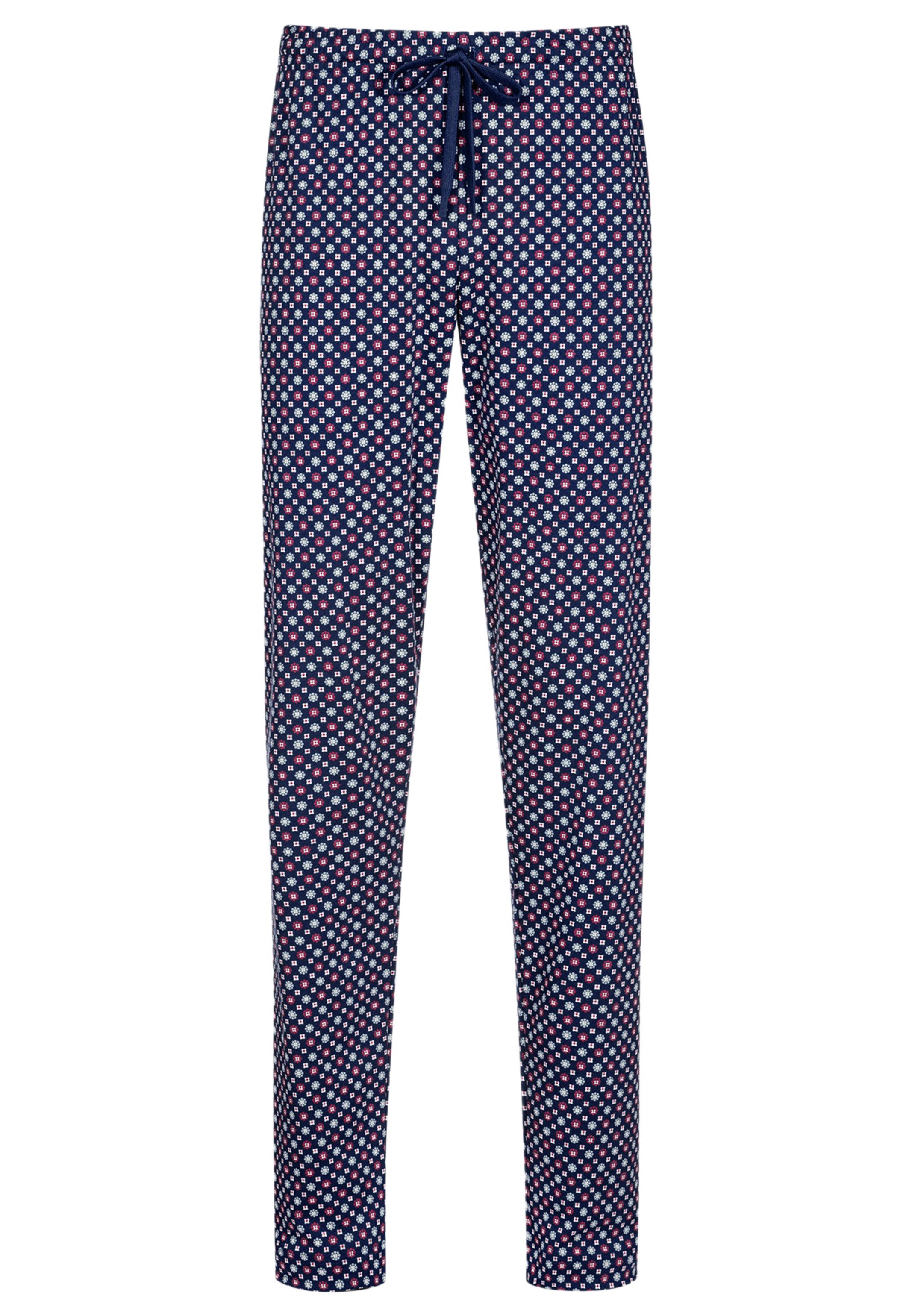 Mey Schlafhose Tie Minimal (1-tlg) Schlafanzug Hose - Baumwolle - Atmungsaktiv