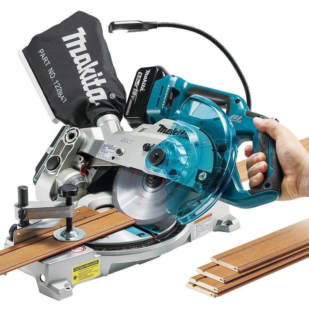 Makita Akku-Kapp-Gehrungssäge, Und Gehrungssäge 18V, DLS600Z, 165 mm, Ohne Akku - im Karton