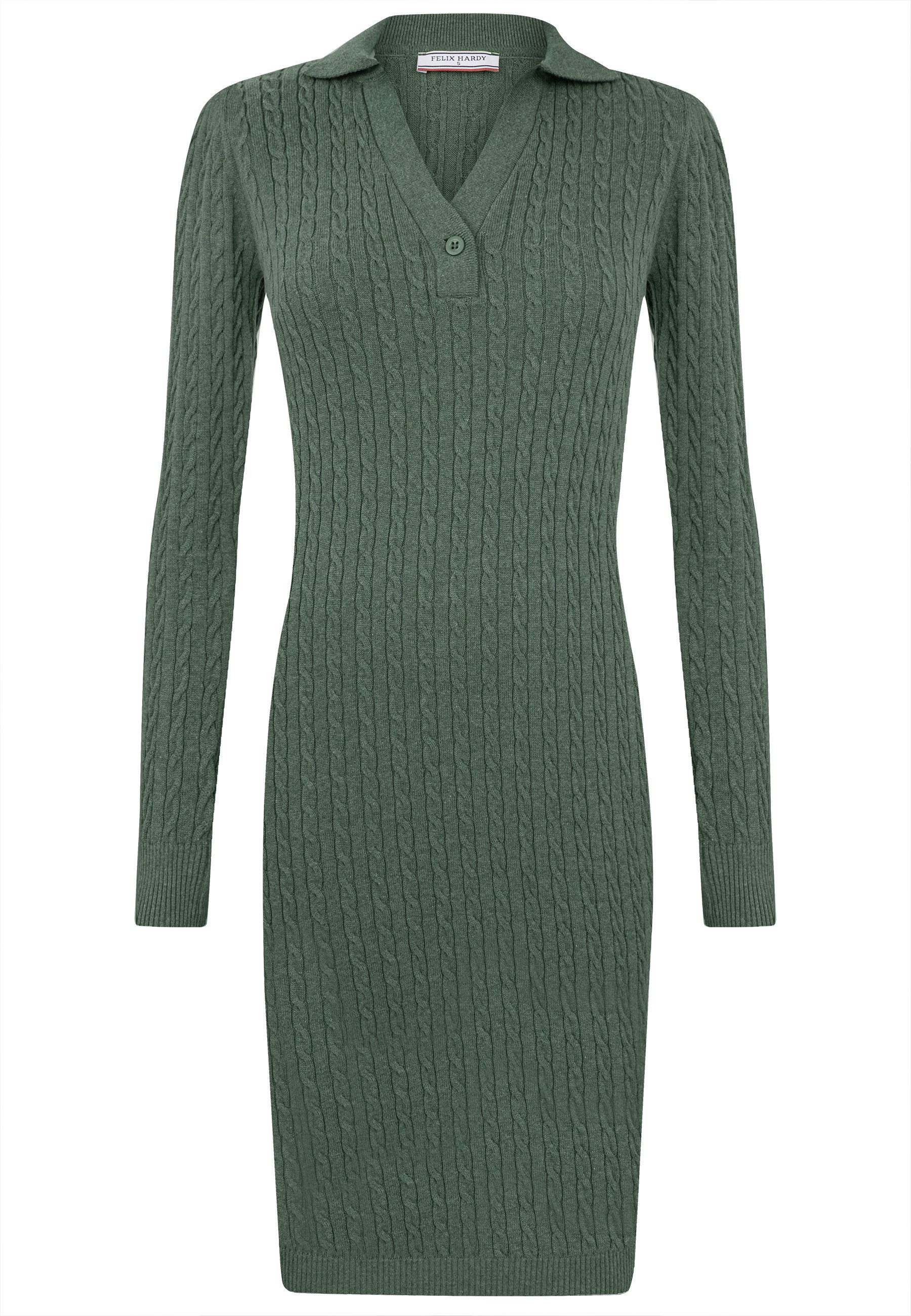 Felix Hardy Strickkleid Langärmeliges Kabelstrickkleid günstig online kaufen