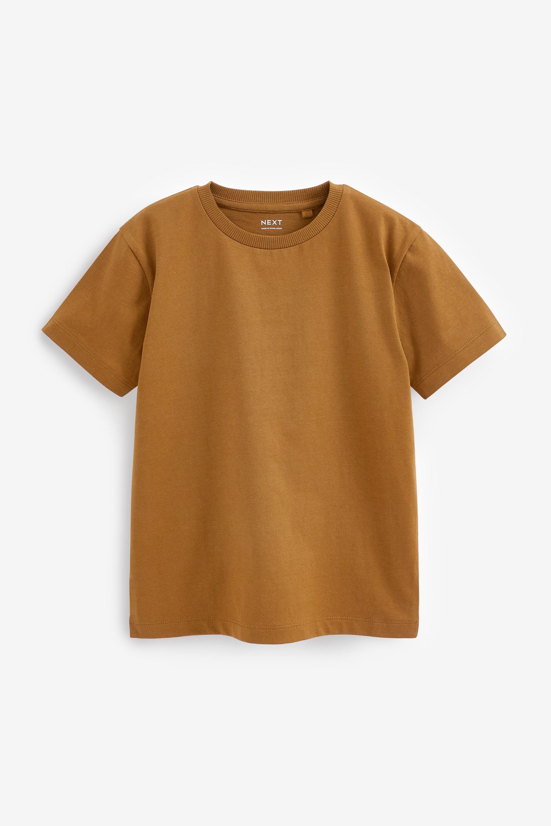 Next T-Shirt T-Shirt (1-tlg) Tan Brown