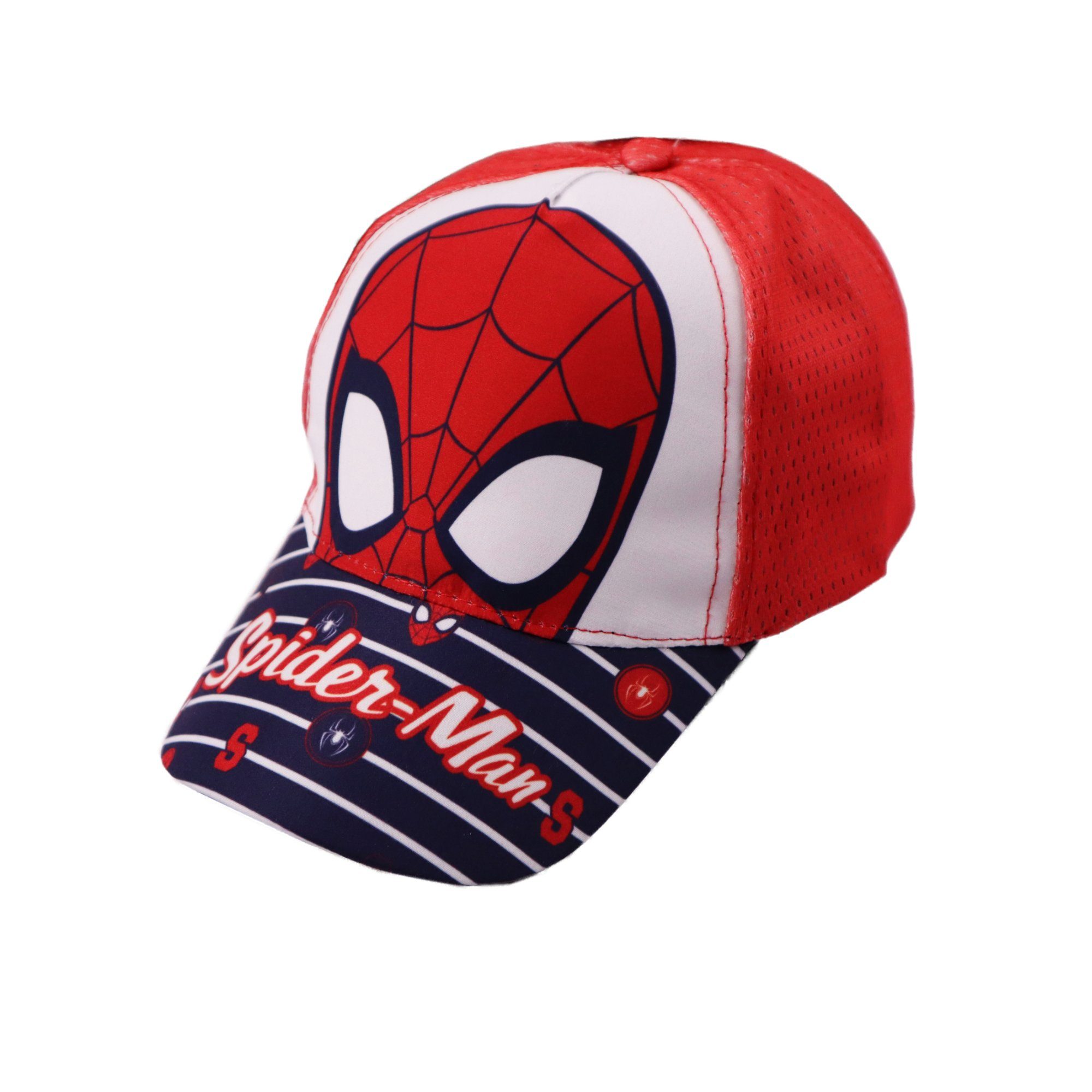 MARVEL Baseball Cap Spiderman Kinder Jungen Baseball Kappe Gr. 52 bis 54