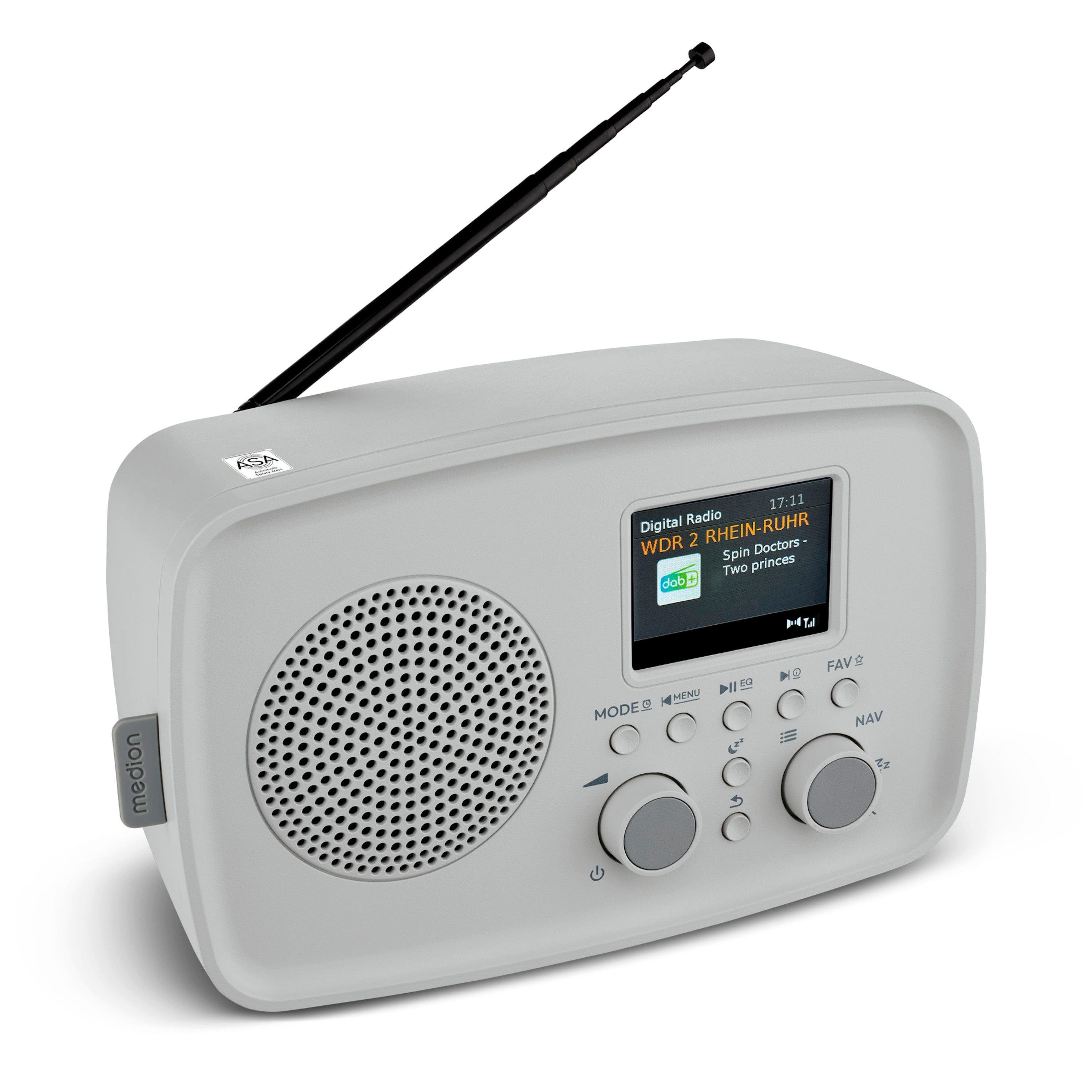 Medion® Audio-System MEDION LIFE DAB+ Radio DRE-1 (MD89288) (5 W, Bluetooth 5.3)