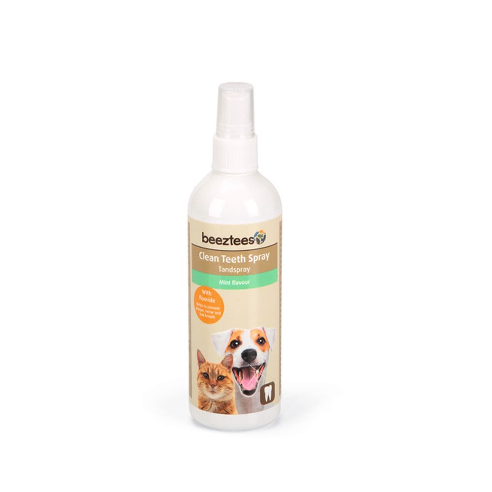 Beeztees Tierzahnbürste Beeztees Zahnspray für Hunde und Katzen - 175 ml