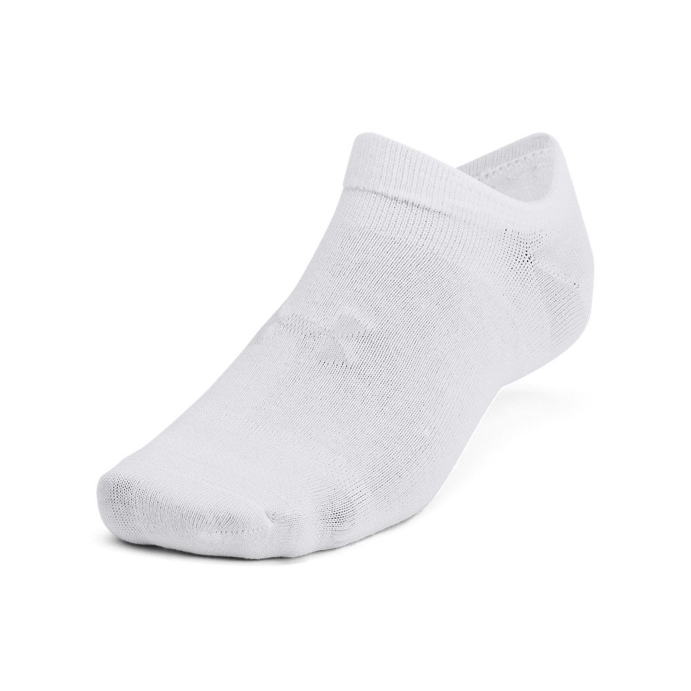 Under Armour® Sportsocken UA ESSENTIAL NO SHOW 6PK (Packung, 6-Paar) für sportive Aktivitäten, mit Elasthan-Anteil