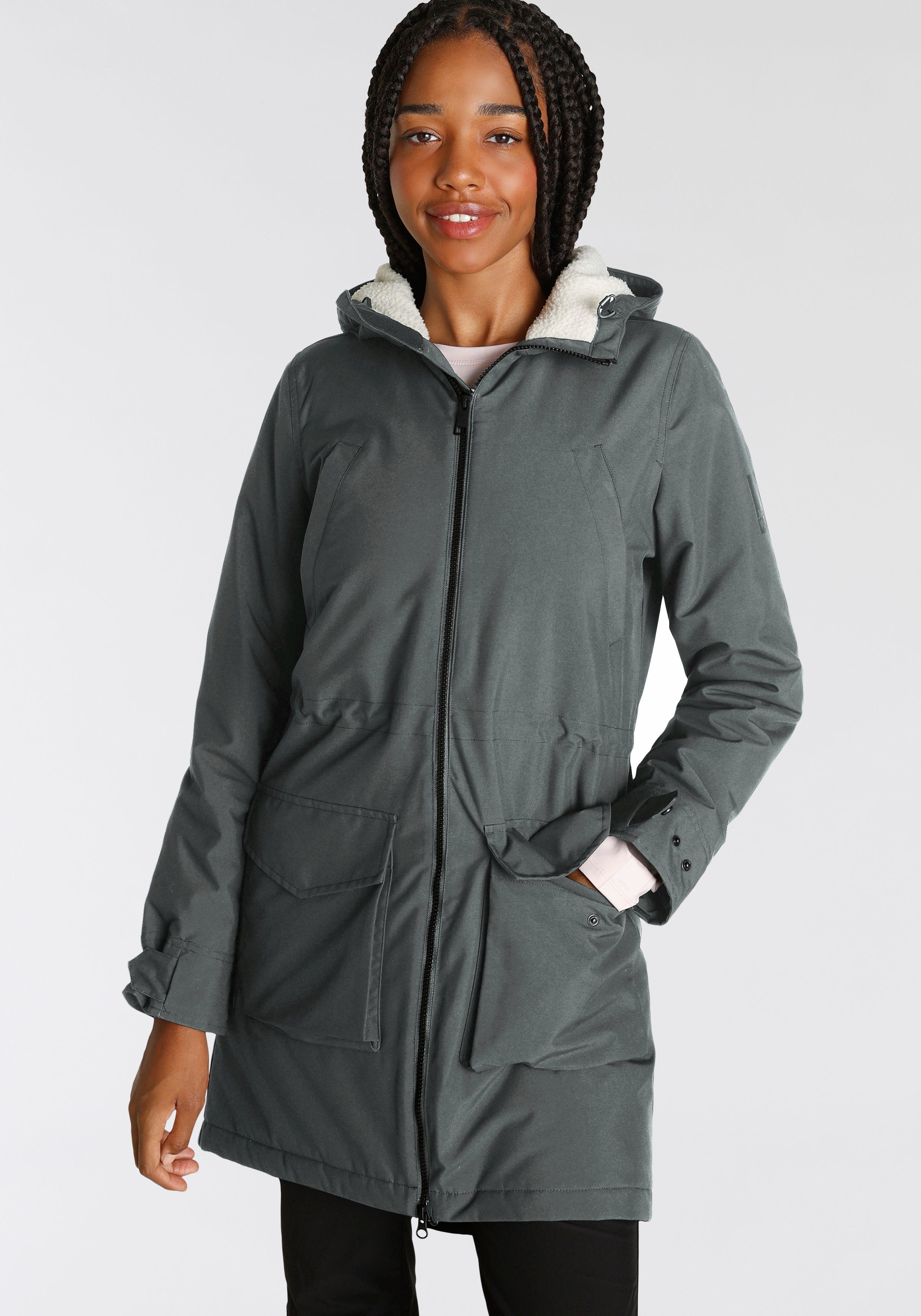 Jack Wolfskin Funktionsparka WINTER VILLAGE slate green