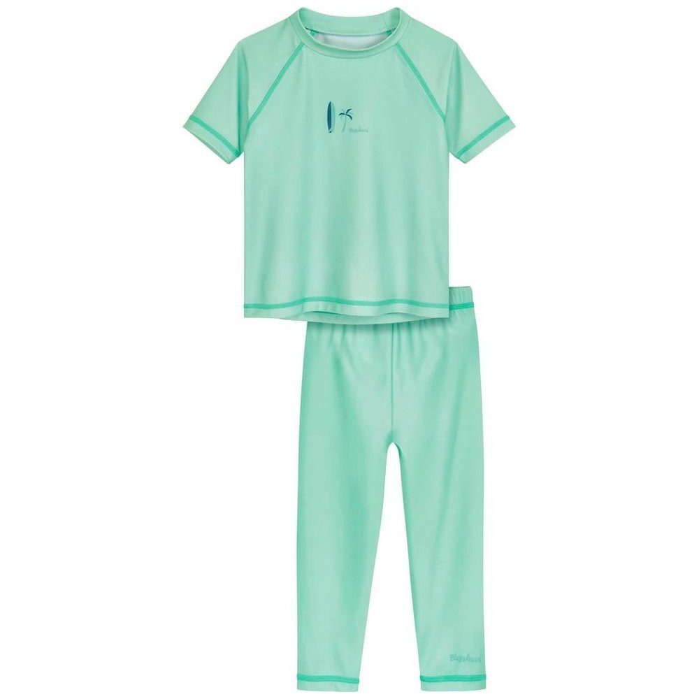 Playshoes Badeshorts UV-Schutz Shirt 1-2-Arm Surfbrett Palme M. Legging