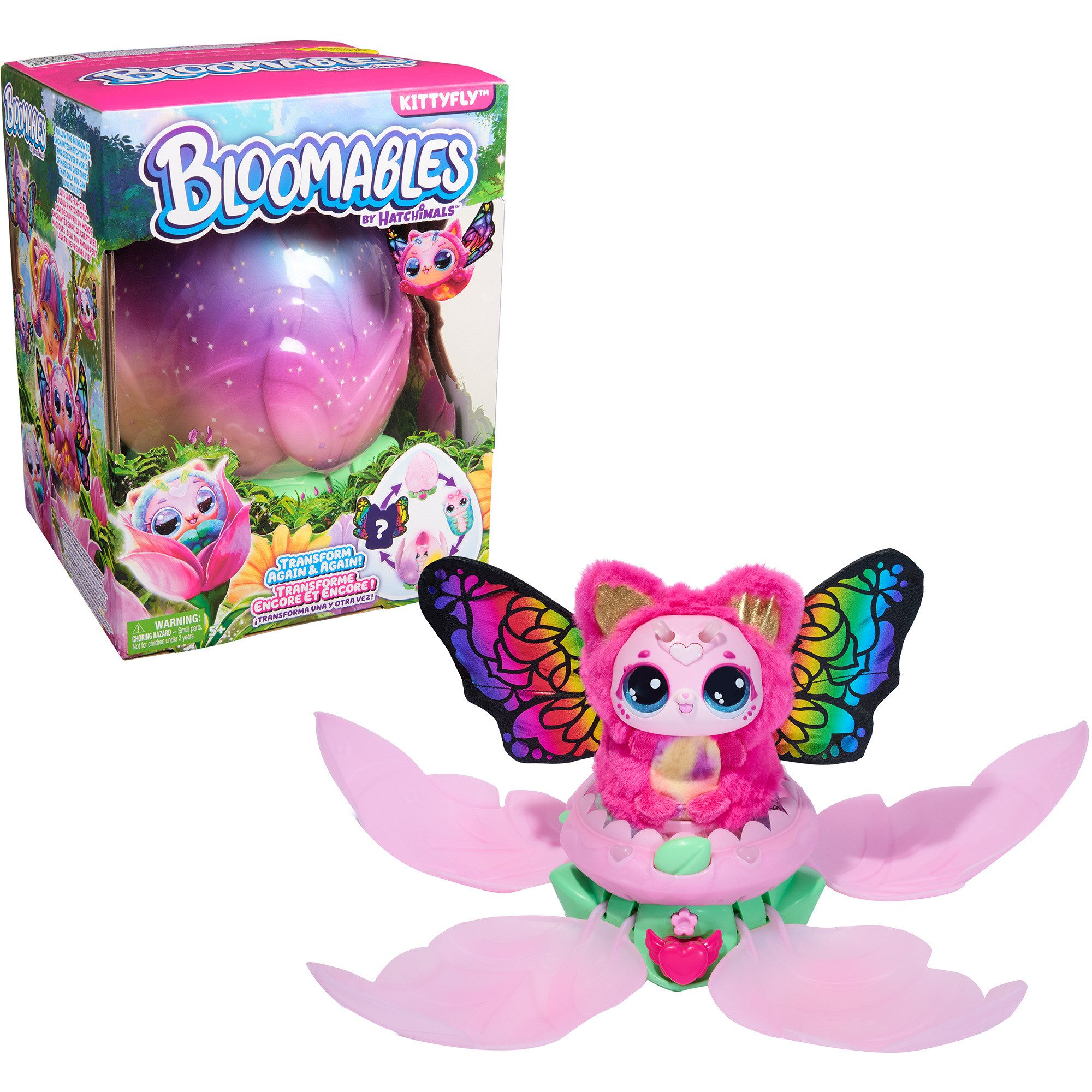 HATCHIMALS Spielfigur Spin Master Bloomables von Hatchimals - Kittyfly