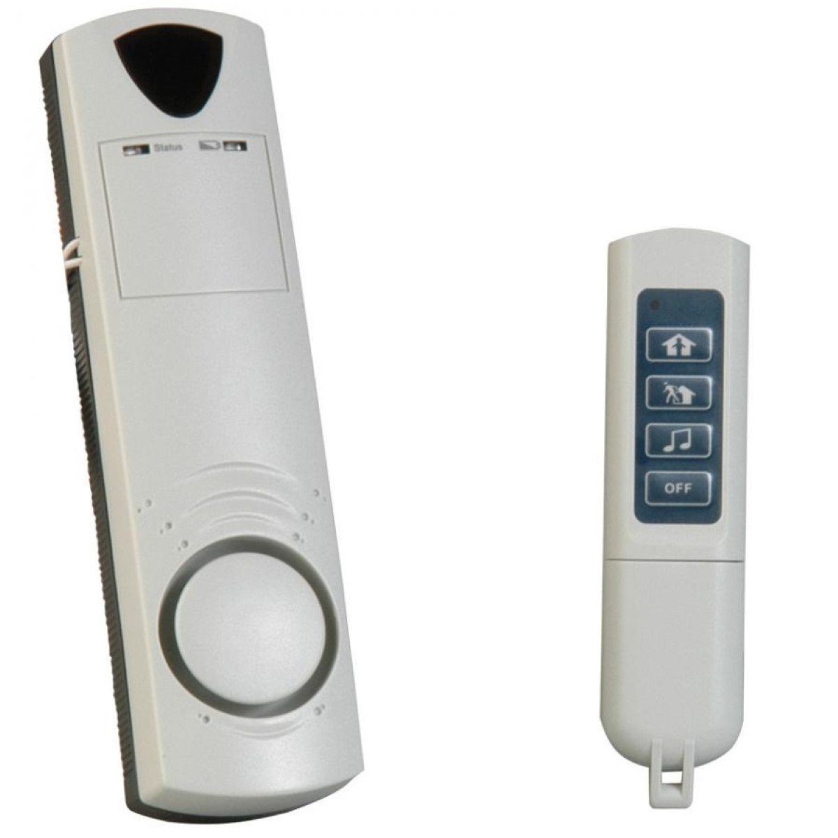 Untiec Raum-Überwachung mit Magnetkontakt Türalarm Alarmanlage (Alarmanlage mit 2x Fernbedienung Fensteralarm Durchgangsmelder)