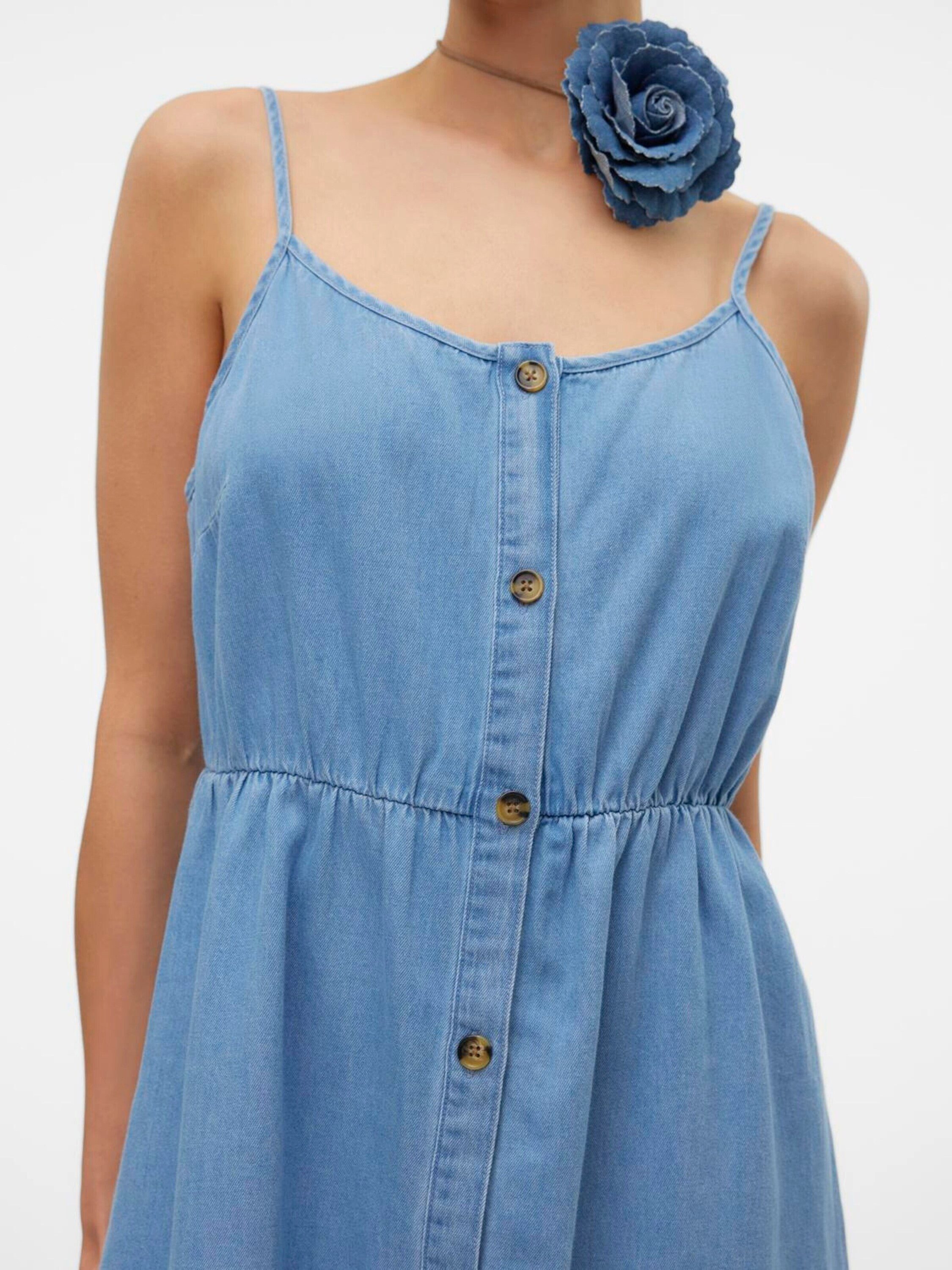 Vero Moda Blusenkleid FLICKA (1-tlg) Drapiert/gerafft günstig online kaufen