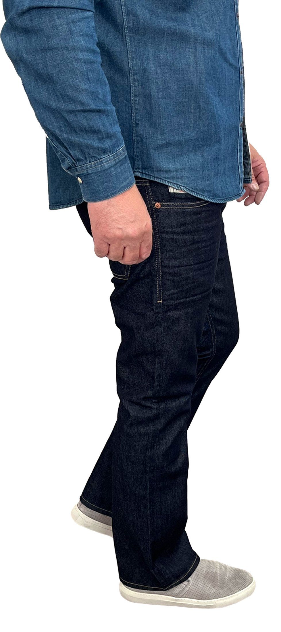 ZATINY Jeans Herren Bootcut Diesel Basic, Uni, 084HN - Diesel Bootcut-Jeans