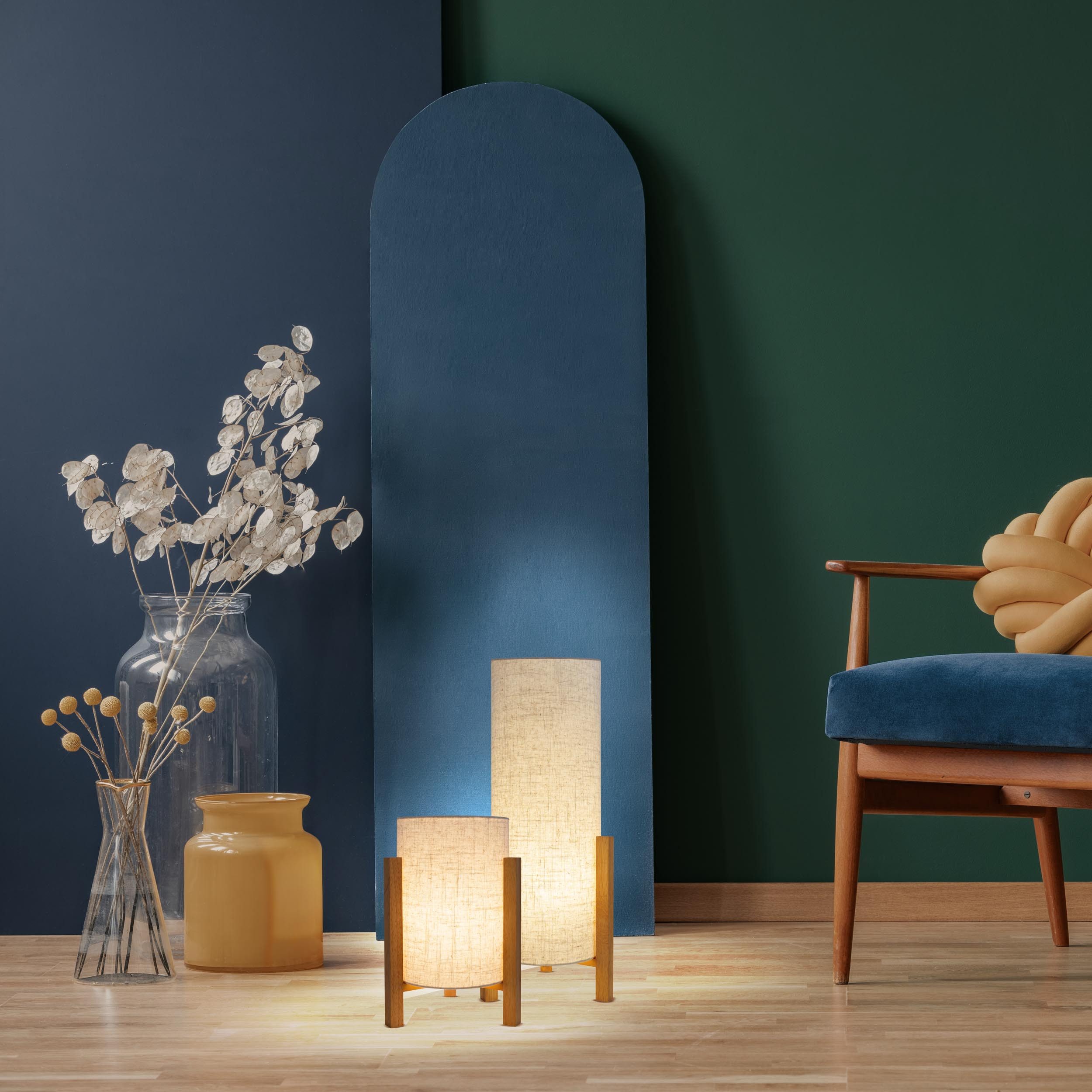 näve Tischleuchte Matida, Ein-/Ausschalter, ohne Leuchtmittel, 1xE27 exkl., günstig online kaufen