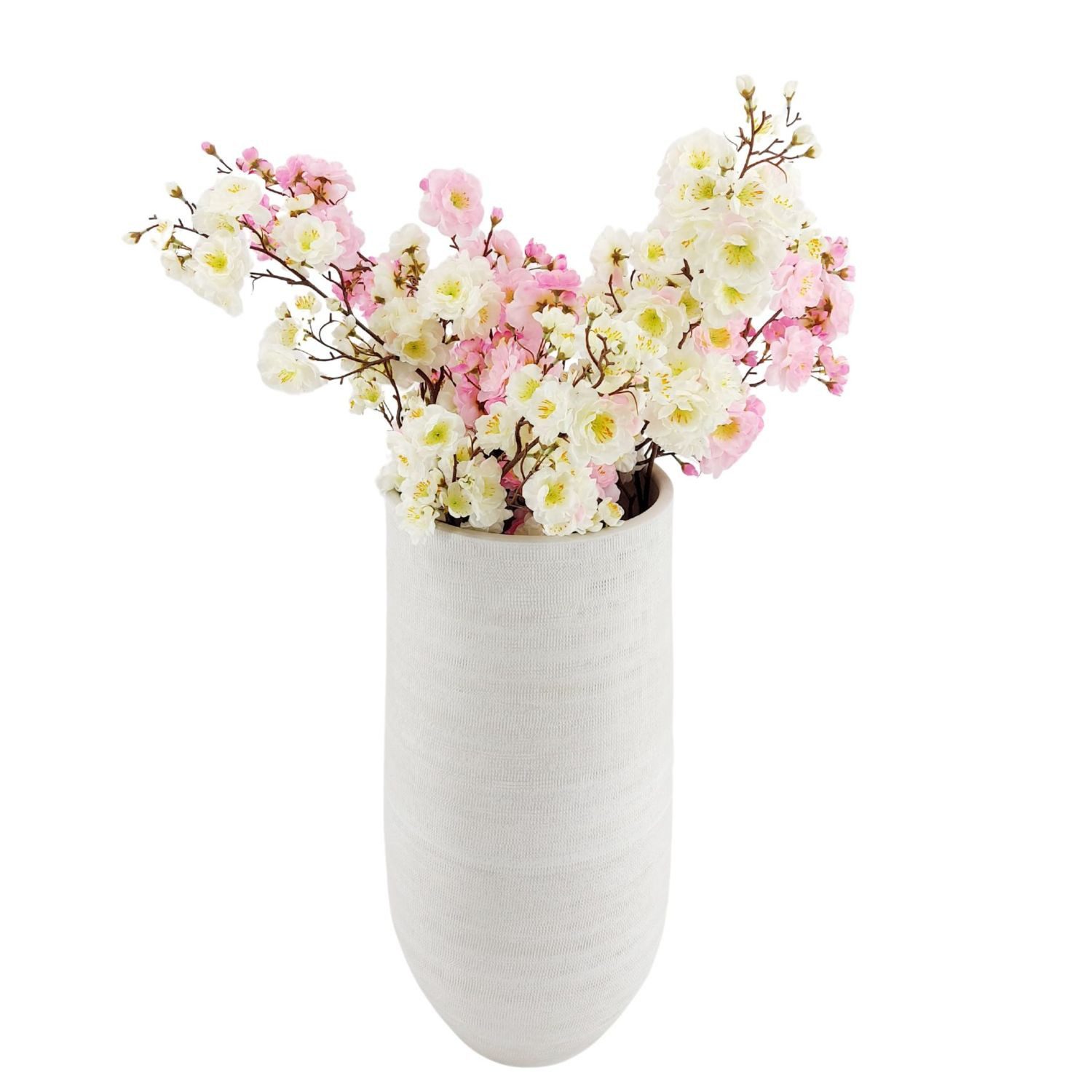 Kunstblume Frühlingszeit, formano, Höhe 90 cm, Höhe: 90cm, Farbe: Weiß, Motiv: Blüten