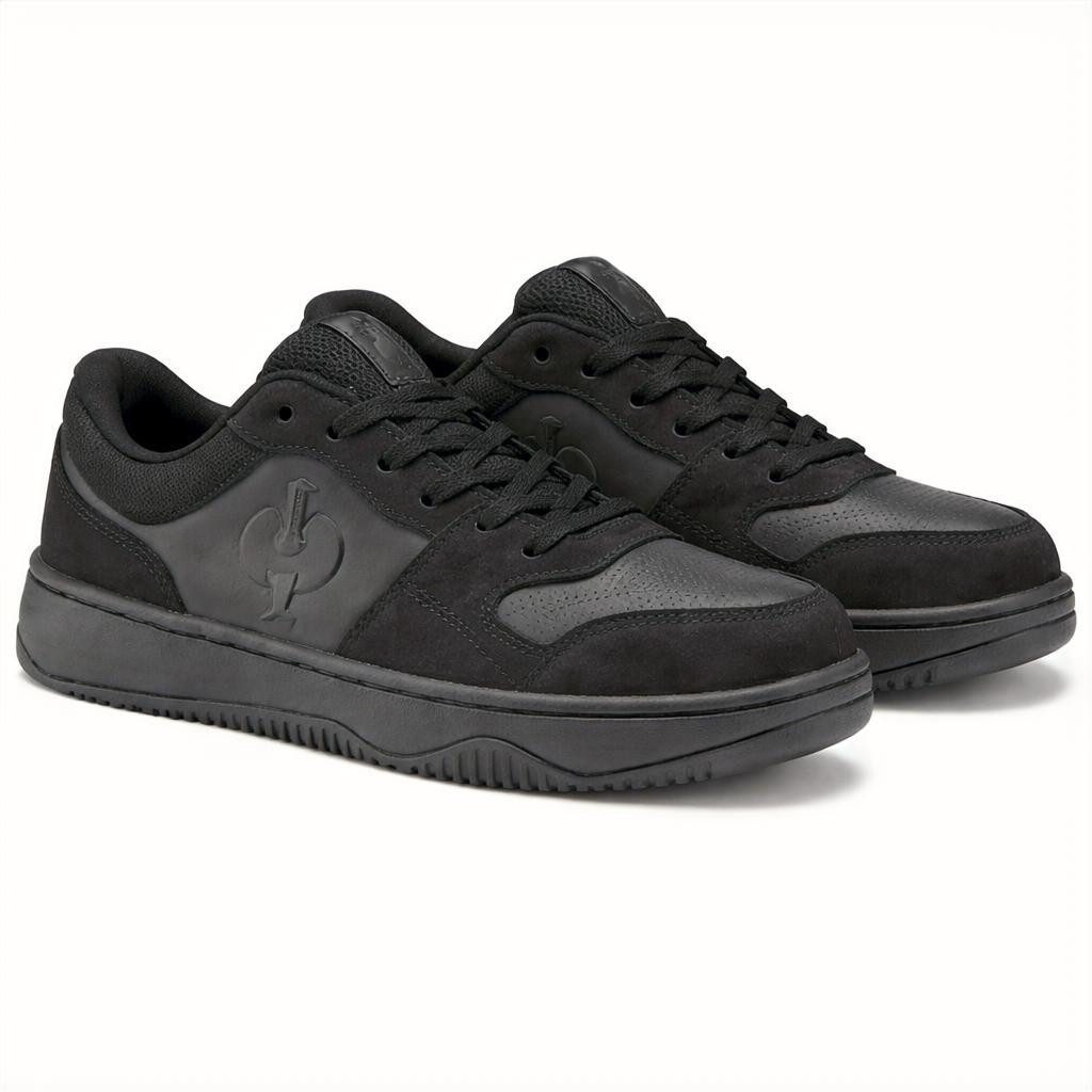 Engelbert Strauss S1 Sicherheitshalbschuhe e.s. Eindhoven low schwarz Sicherheitsschuh echtes Leder
