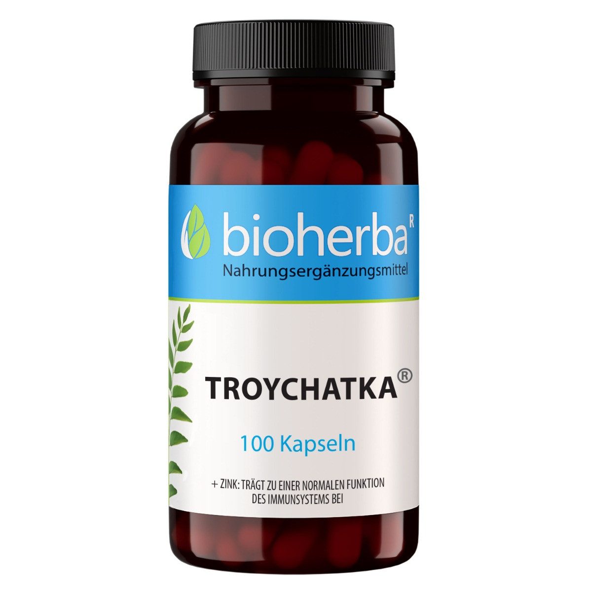 BIOHERBA R Bioherba Troychatka 100 Kapseln Nahrungsergänzungsmittel, 1 er
