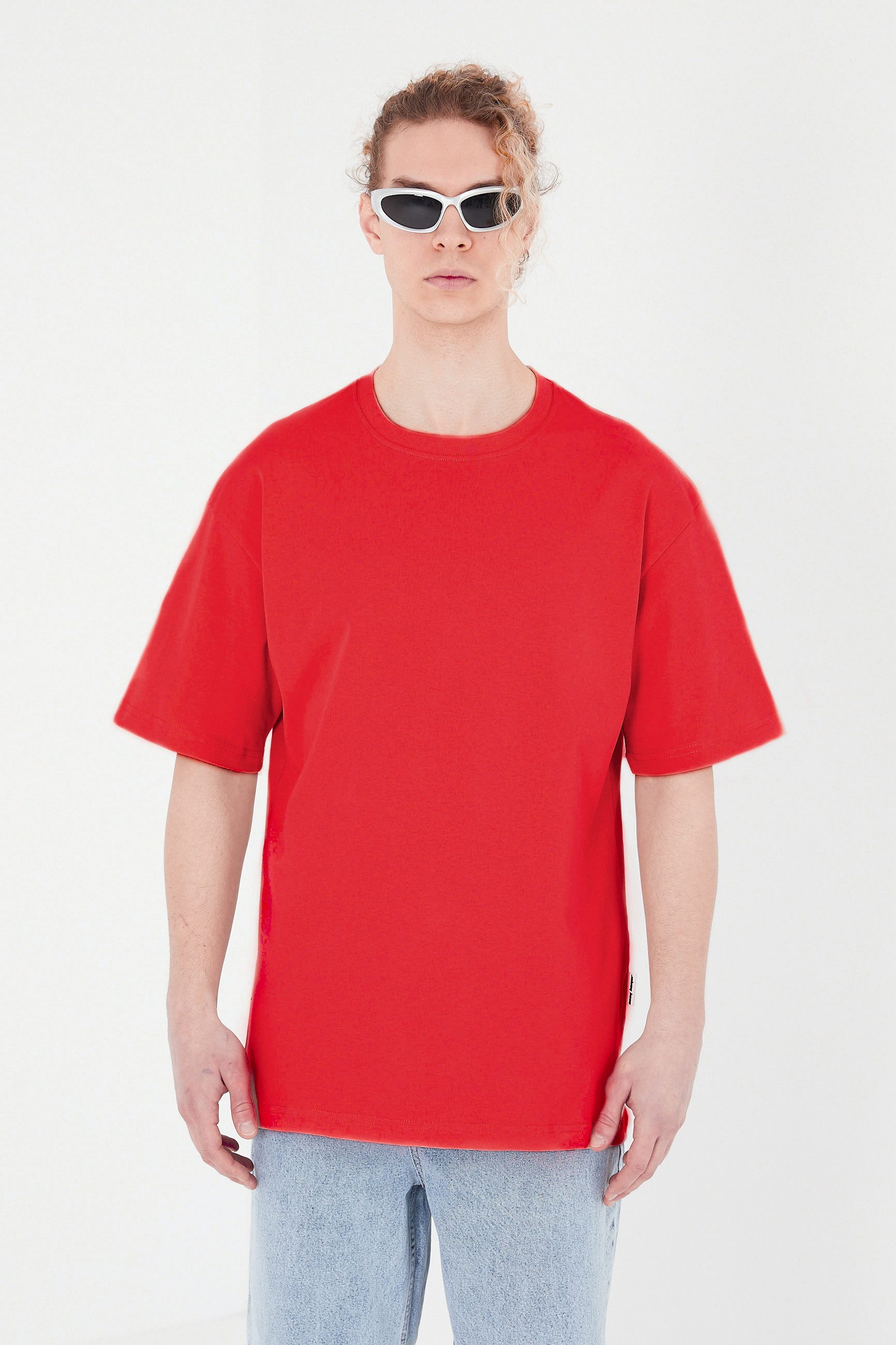 COFI Casuals T-Shirt Rundhalsausschnitt, aus Baumwolle