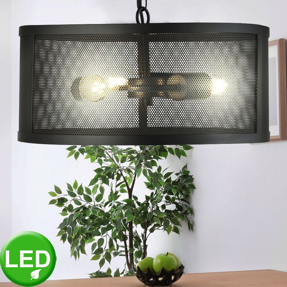 Neuzugänge diese Woche etc-shop LED Pendelleuchte, inklusive, FIlament Lampe Leuchtmittel Design Käfig Decken Warmweiß, Hänge RETRO Pendel