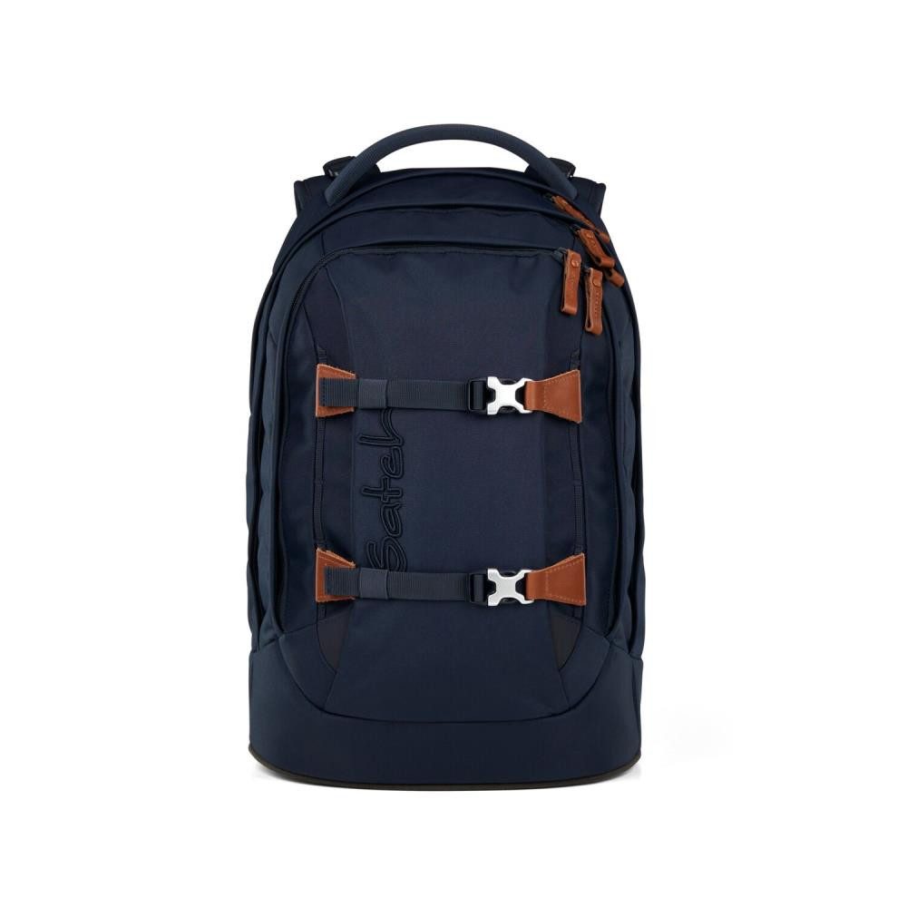Satch Schulrucksack Pack (4tlg., inkl. Schlamperbox, Regenhülle und Geldbörse)