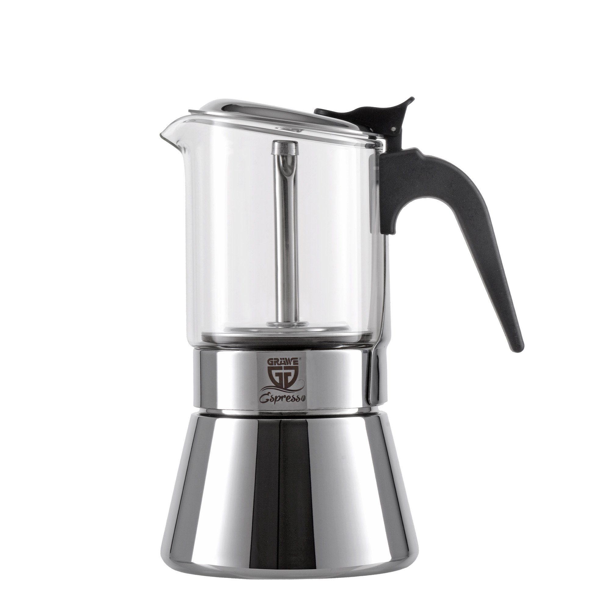 GRÄWE Espressokocher, 0,24l Kaffeekanne