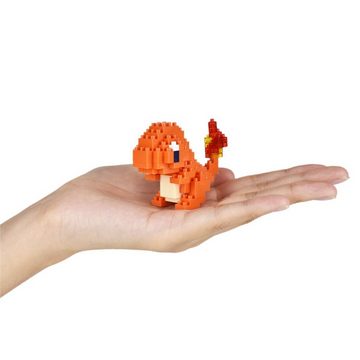nanoblock Steckspielzeug NBPM-002 Pokémon Glumanda 120 Teile 3D Puzzle