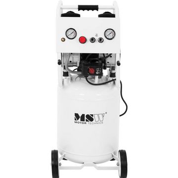 MSW Kompressor Kompressor ölfrei - 40 L - 1500 W Druckluft-Kompressor Luftkompressor