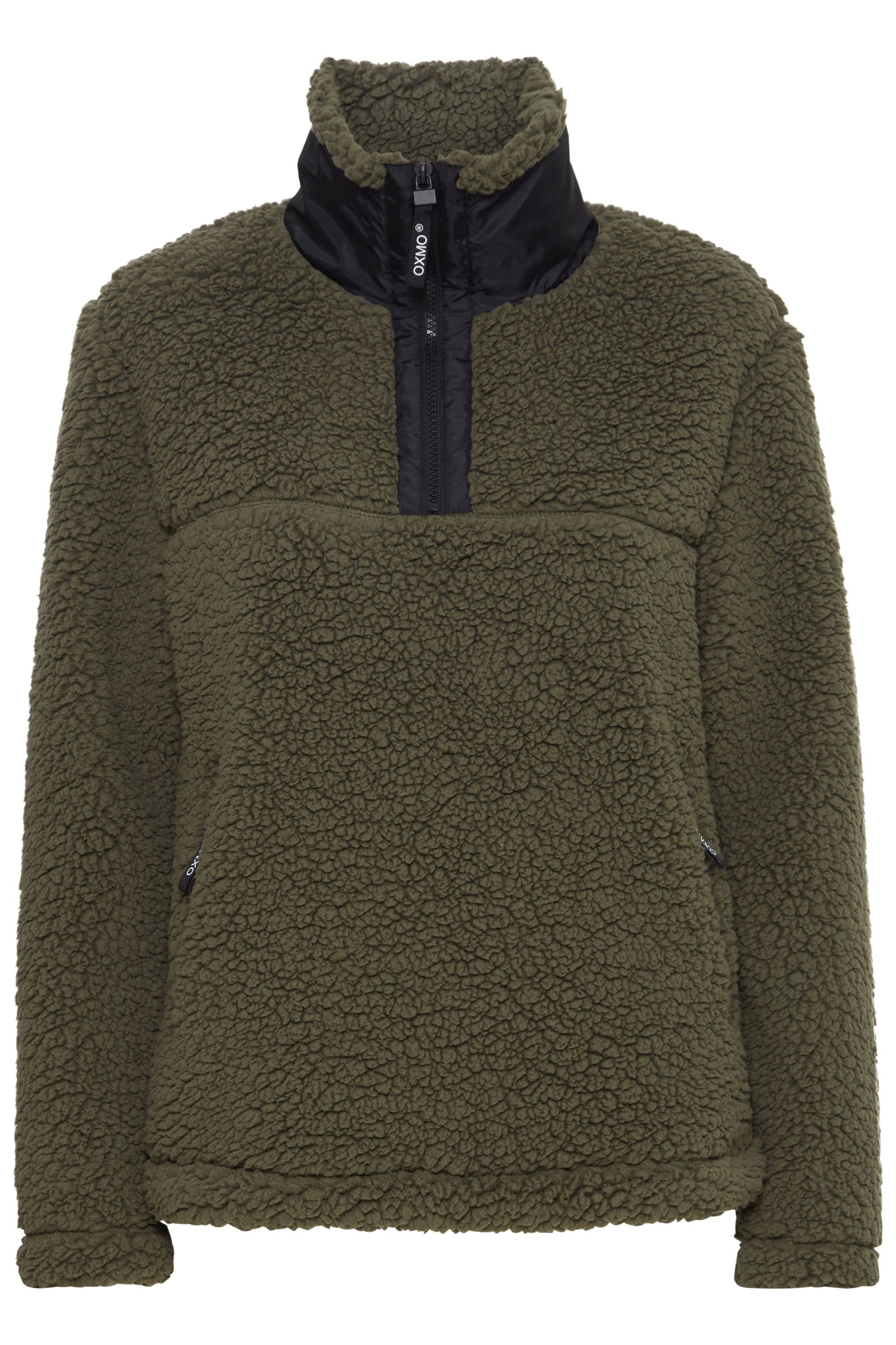 OXMO Troyer OXElina Teddypullover mit Stehkragen – Bild 5 von 5