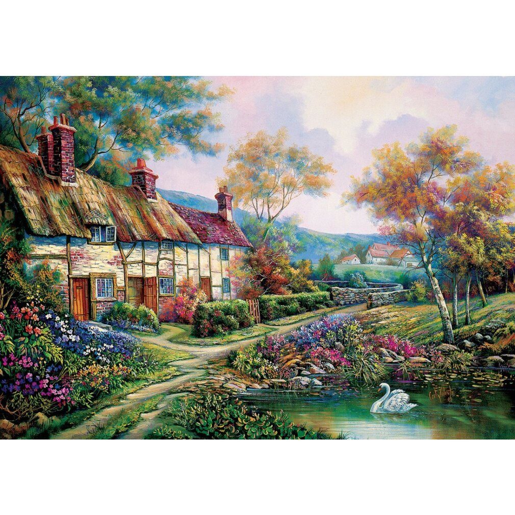 ART PUZZLE Puzzle Puzzle Frühlingsgarten 1500 Teile, Puzzleteile
