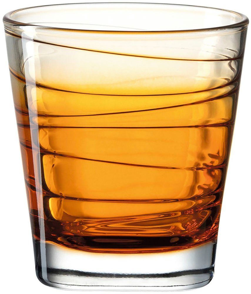 LEONARDO Whiskyglas VARIO STRUTTURA, 6-tlg., Glas, 250 ml, 6-teilig