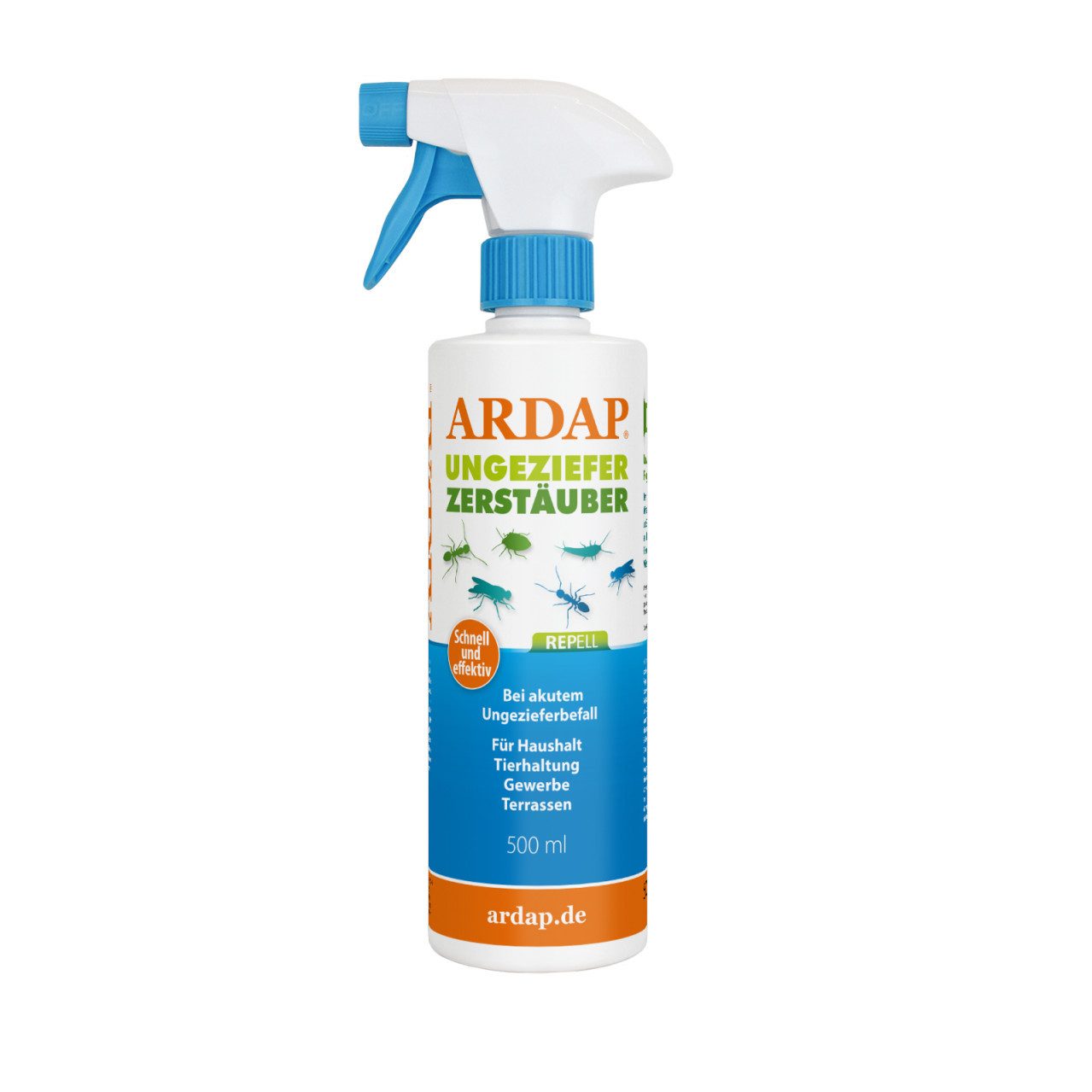 Ardap Insektenvernichter Ardap Repell Ungezieferspray 500 ml