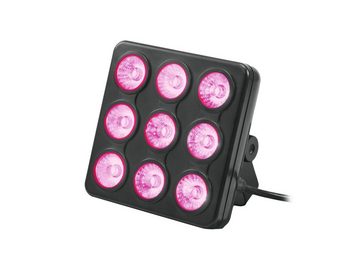 EUROLITE Discolicht LED Party Panel RGB+UV - Farbwechsel mit Musiksteuerung Programme, RGB+UV (rot, grün, blau, UV)