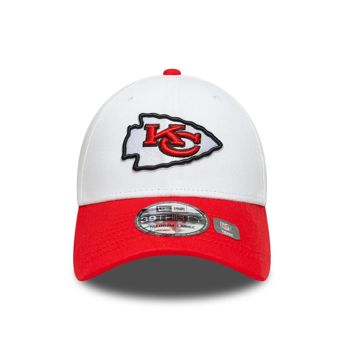 New Era Fitted Cap 39THIRTY Kansas City Chiefs Gestickte New Era Flag