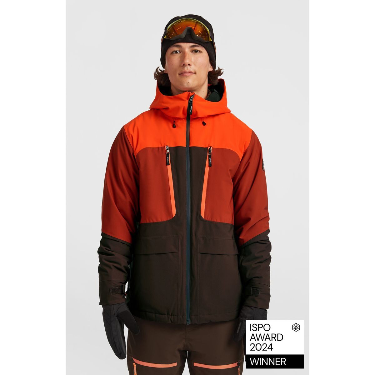 O'Neill Skijacke Fwc'peak Fire Snow Jacket Hochfunktionale Skijacke mit intelligenter Wärmeverteilung und