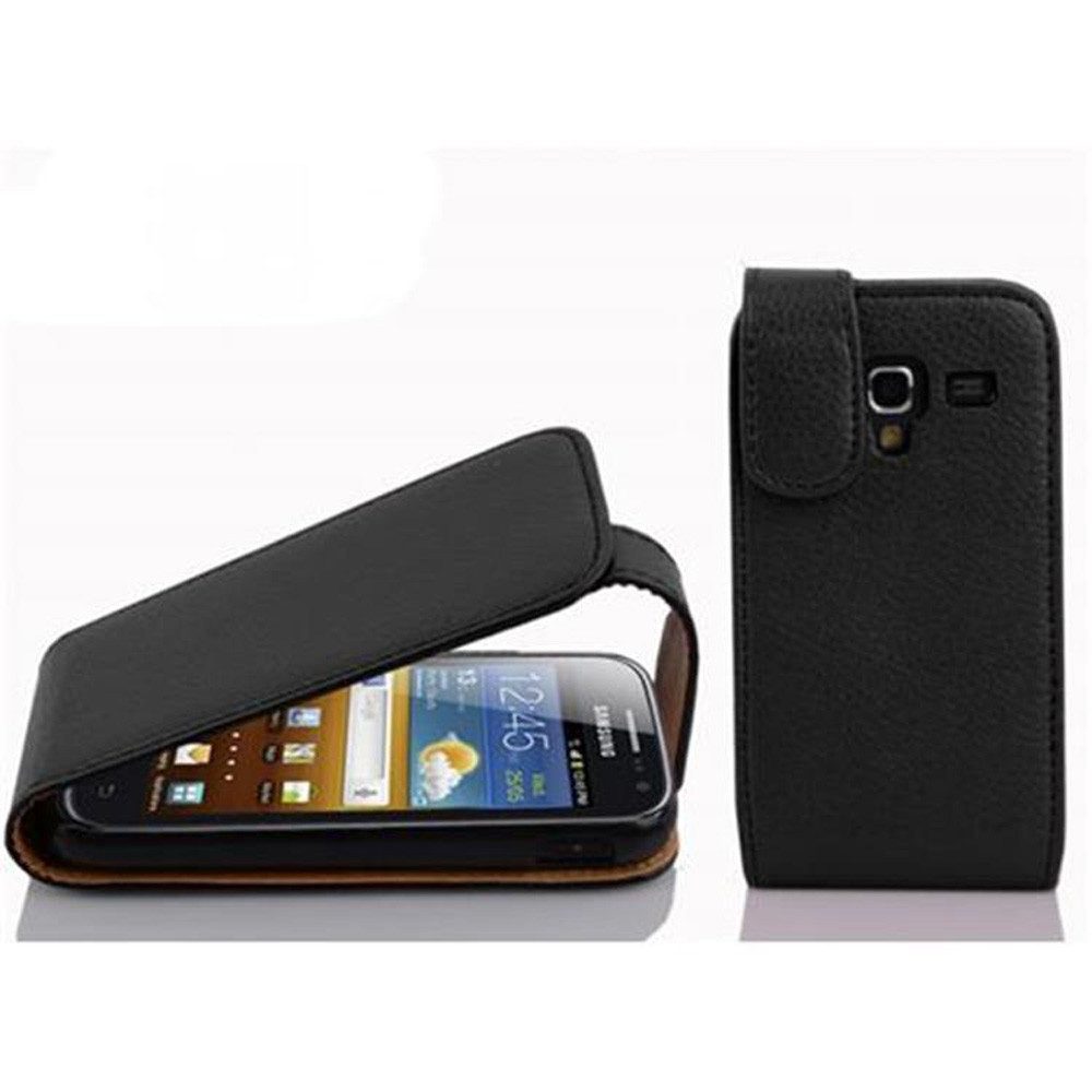 Cadorabo Handyhülle für Samsung Galaxy ACE 2 Hülle Samsung Galaxy ACE 2, Handy Schutzhülle, Klappbare Hülle, Kunstleder mit Magnetverschluss