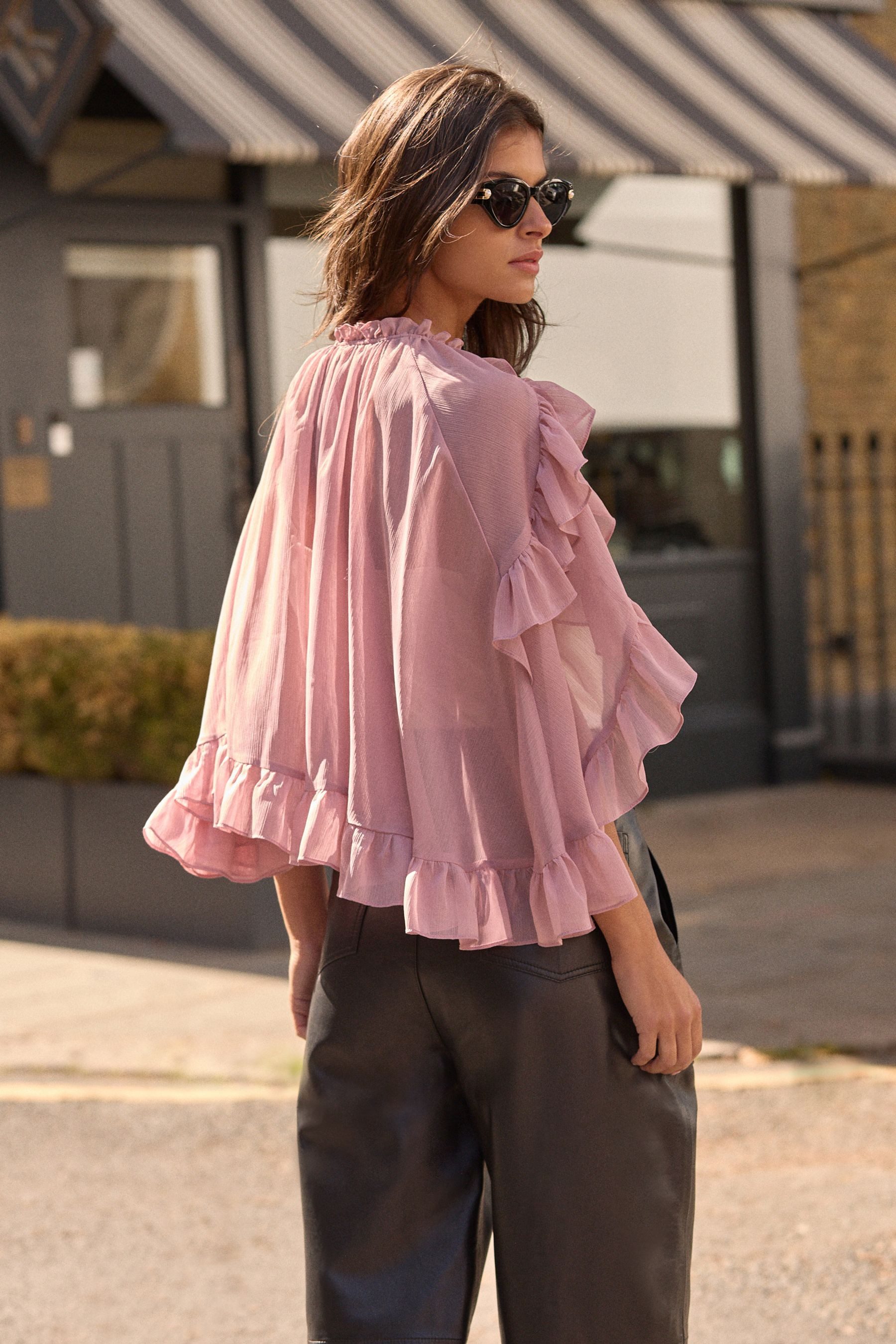 Next Cape Cape-Cover-up mit Raffung (1-St) günstig online kaufen