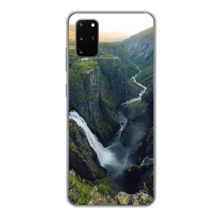 MuchoWow Handyhülle Wasserfall in Norwegen Phone Case Handyhülle Samsung Galaxy S20 Plus Silikon Schutzhülle