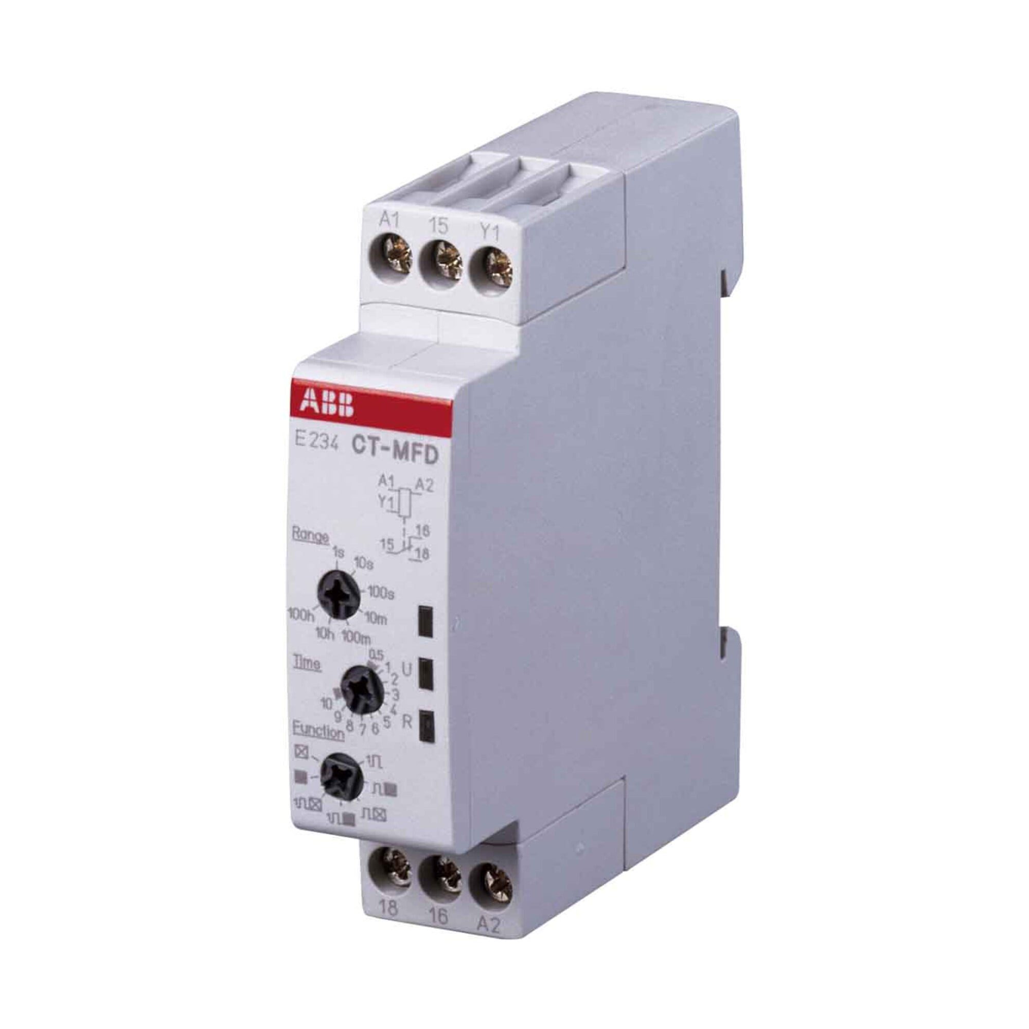 ABB Türschließer ABB Stotz S&J Zeitrelais rückfallverzögert CT-AHD.12